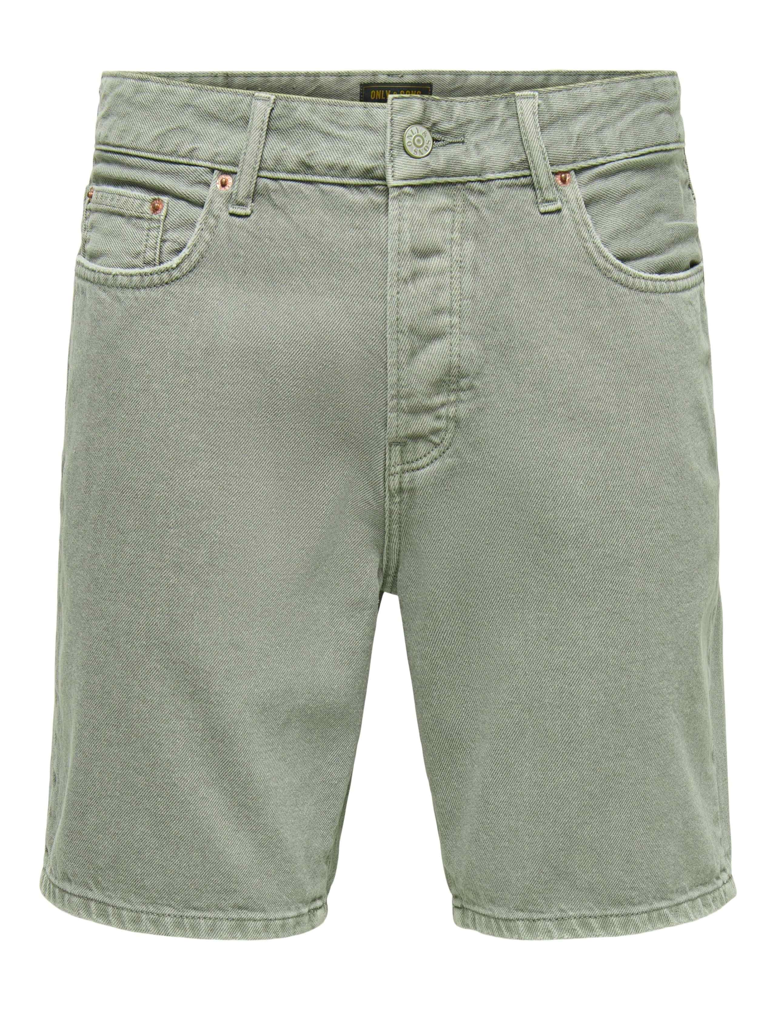 Straight Fit Pure Cotton Denim Shorts 4 of 6