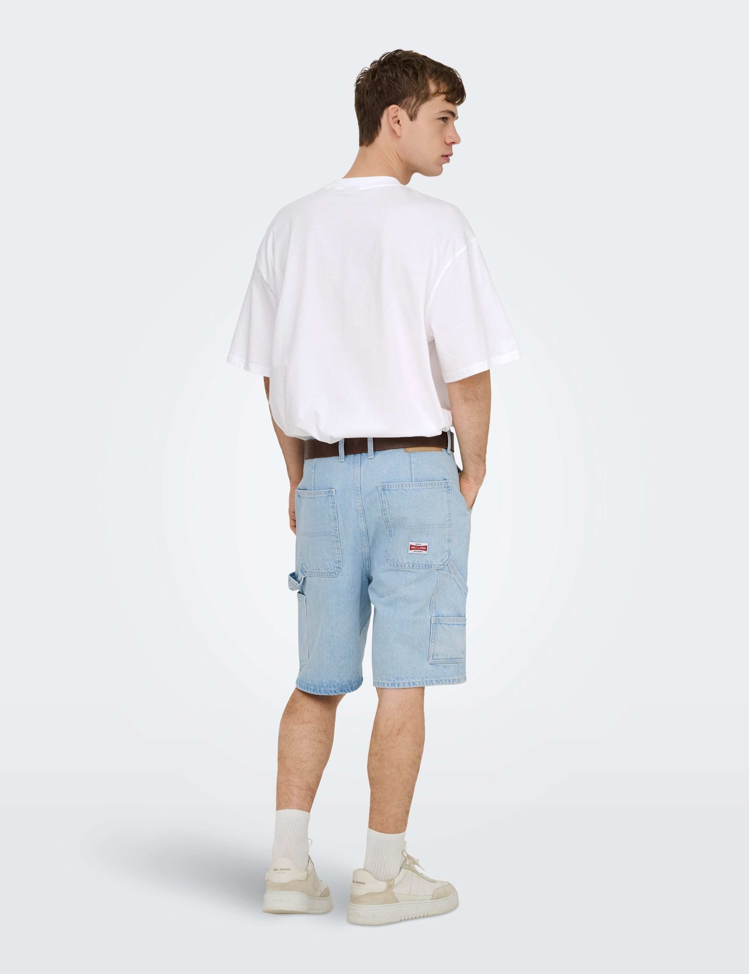 Oversized Pure Cotton Crew Neck T-Shirt 5 of 6