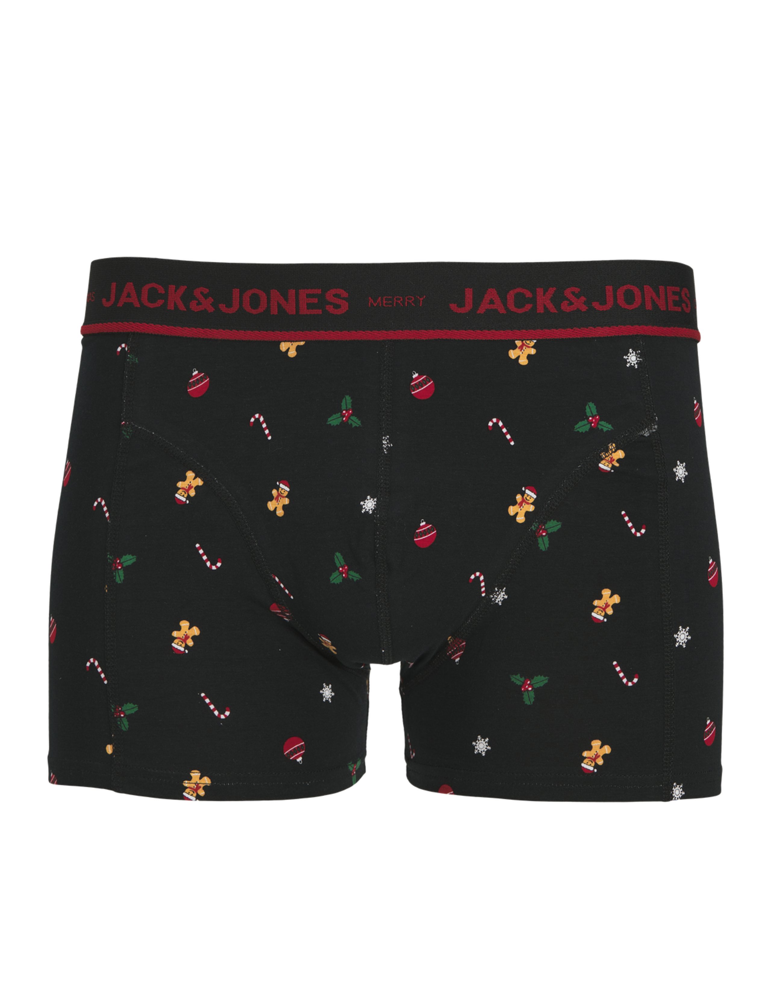 5pk Cotton Rich Christmas Trunks with Socks 3 of 6