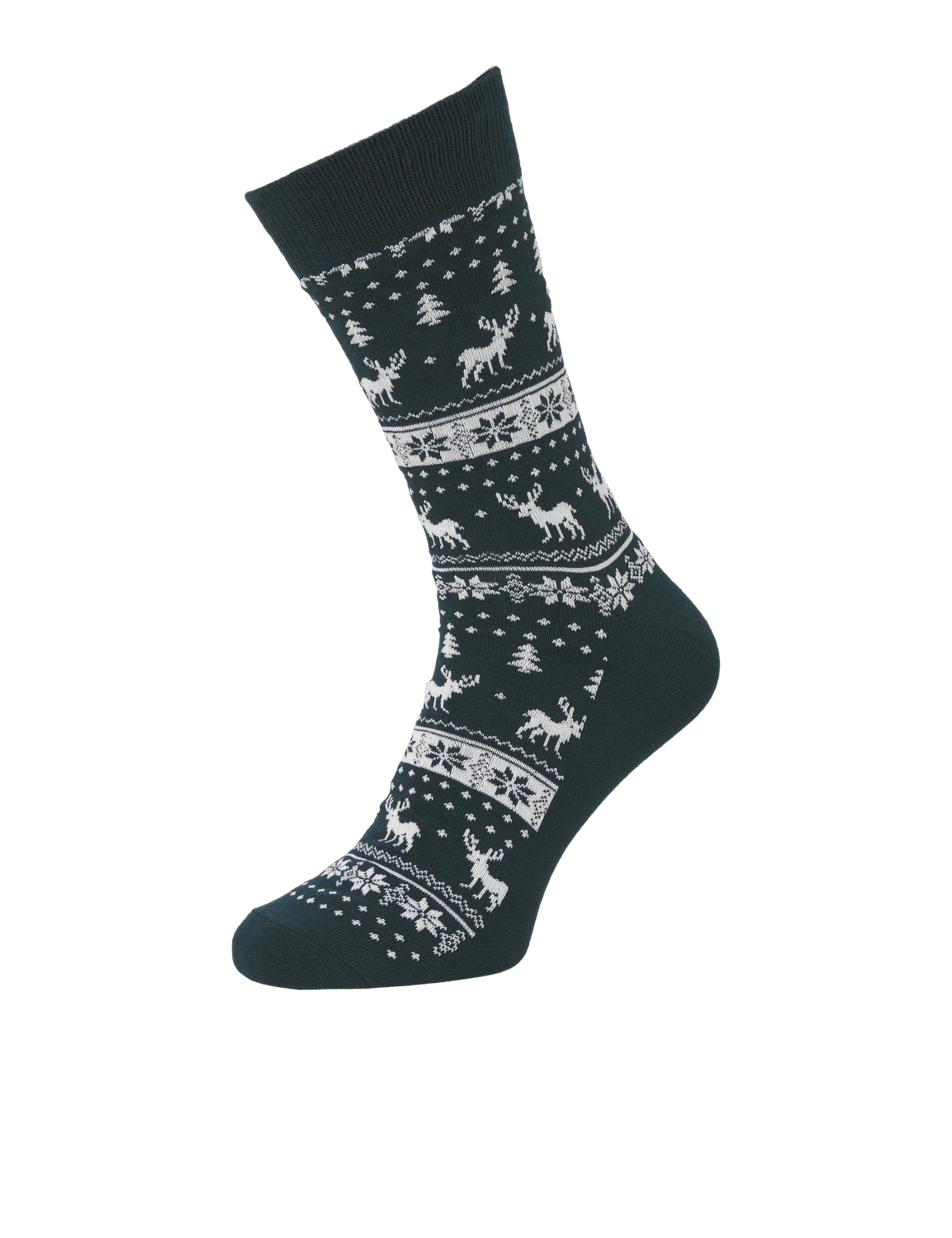 5 Pack Cotton Rich Christmas Trunks with Socks 6 of 6