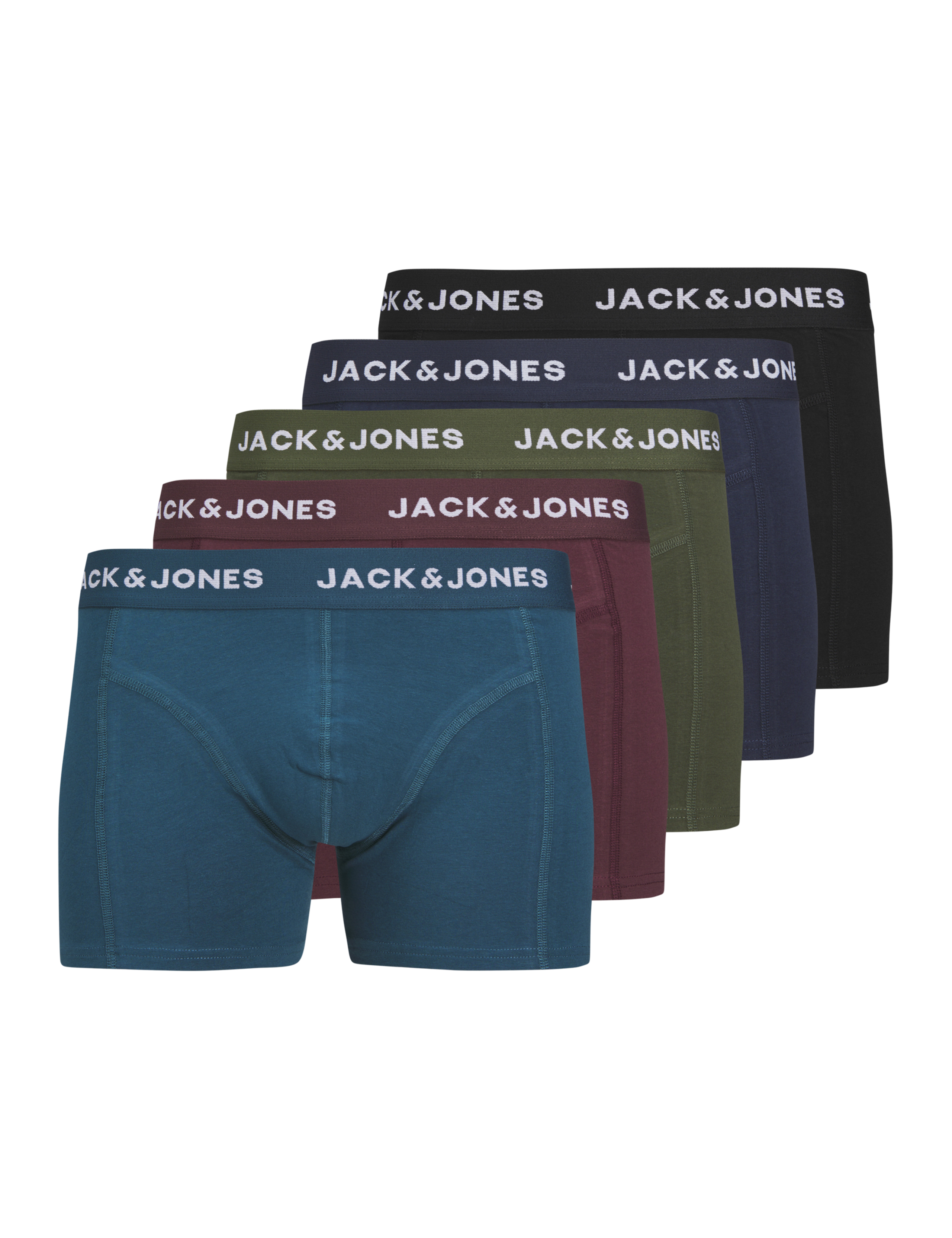 5 Pack Cotton Rich Trunks 1 of 7