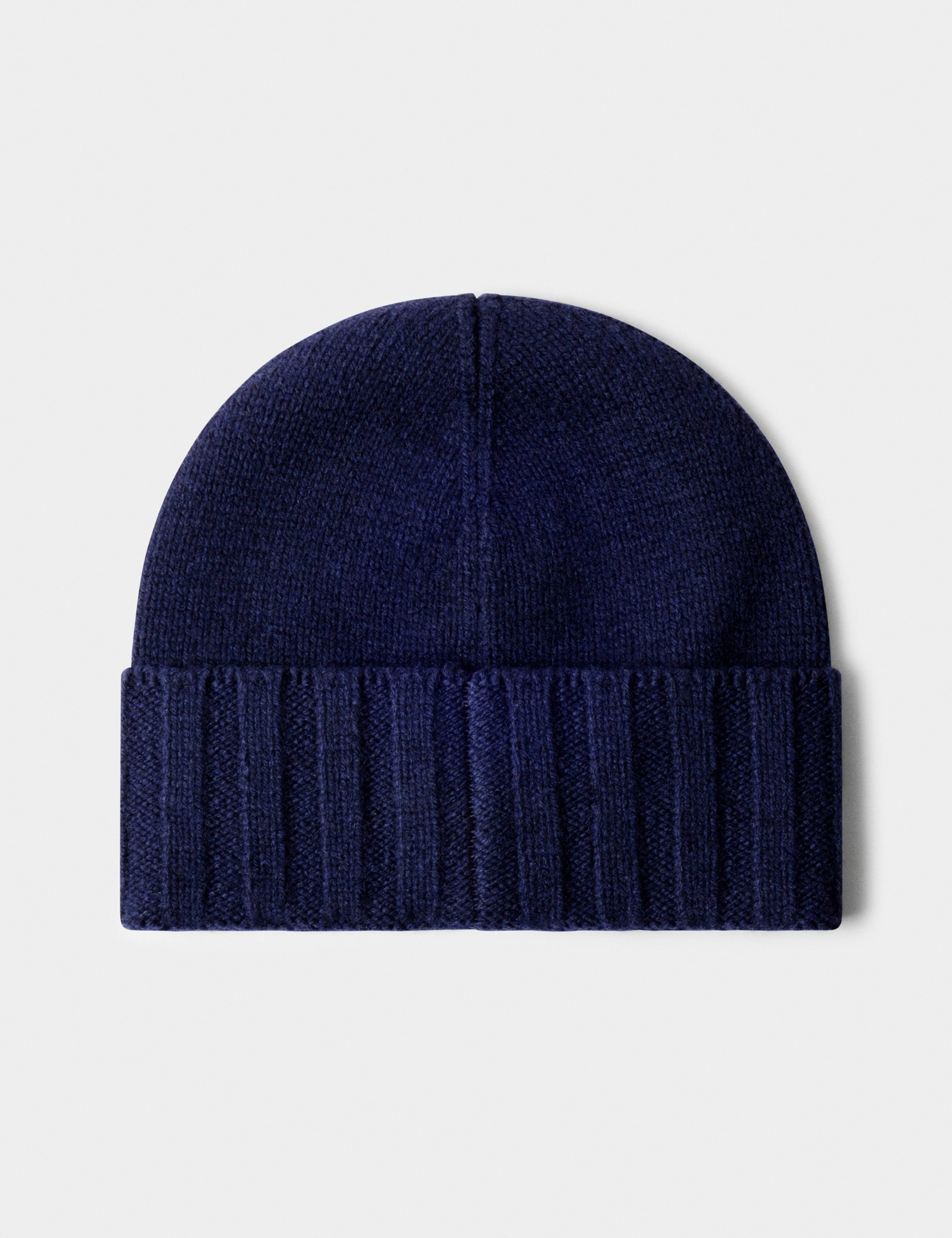 Pure Cashmere Beanie Hat 4 of 4