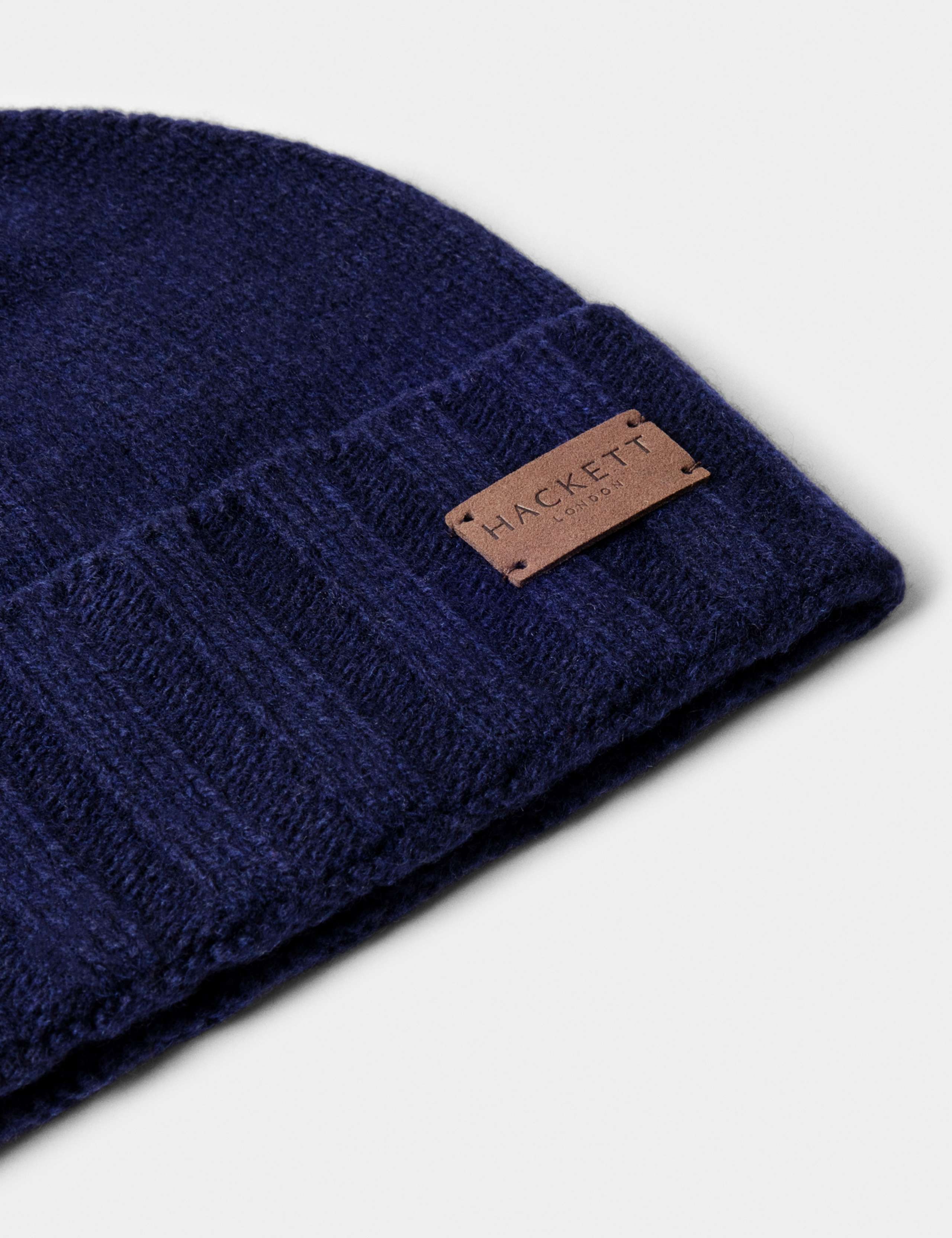 Pure Cashmere Beanie Hat 2 of 4