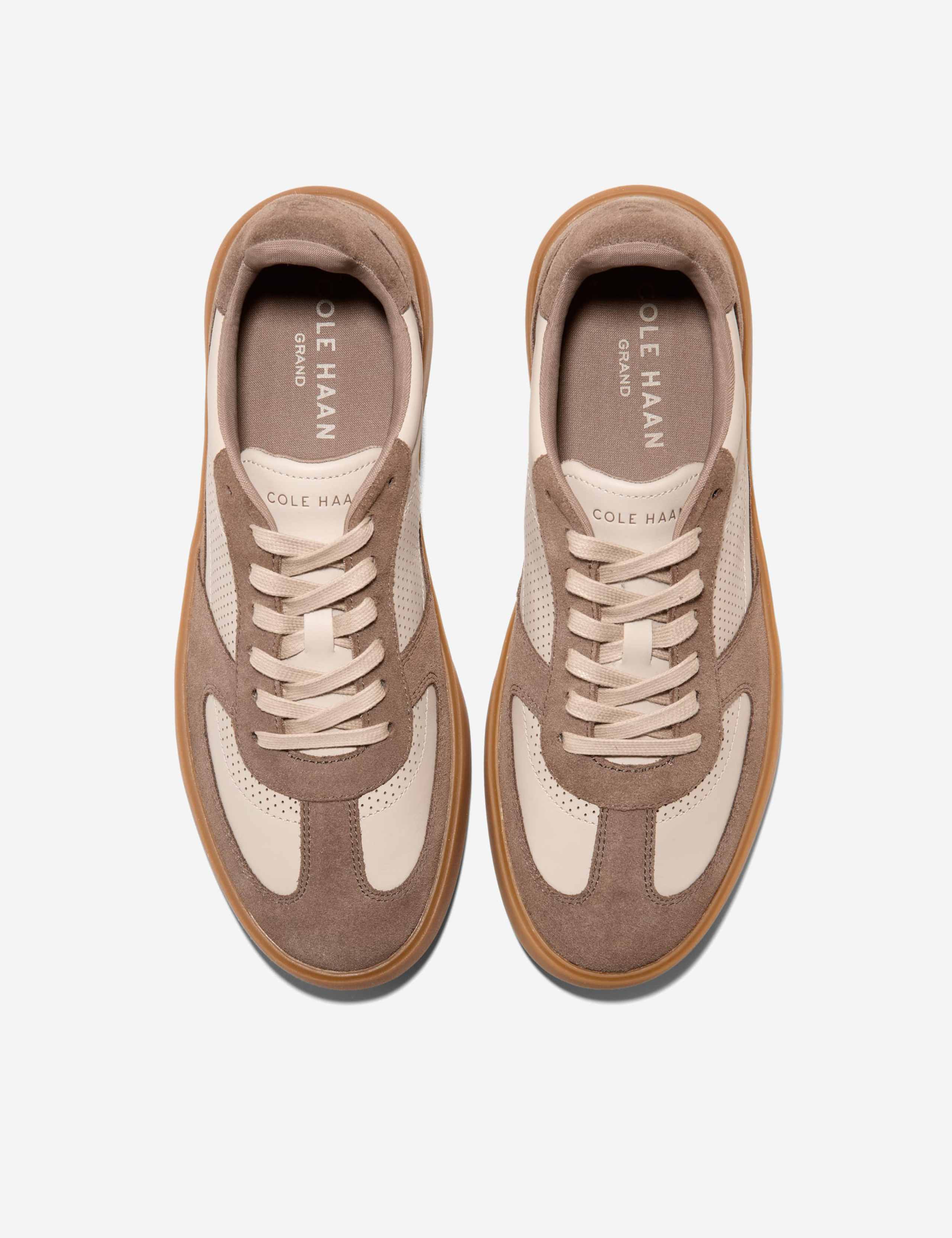 Leather Lace Up Trainers 4 of 6