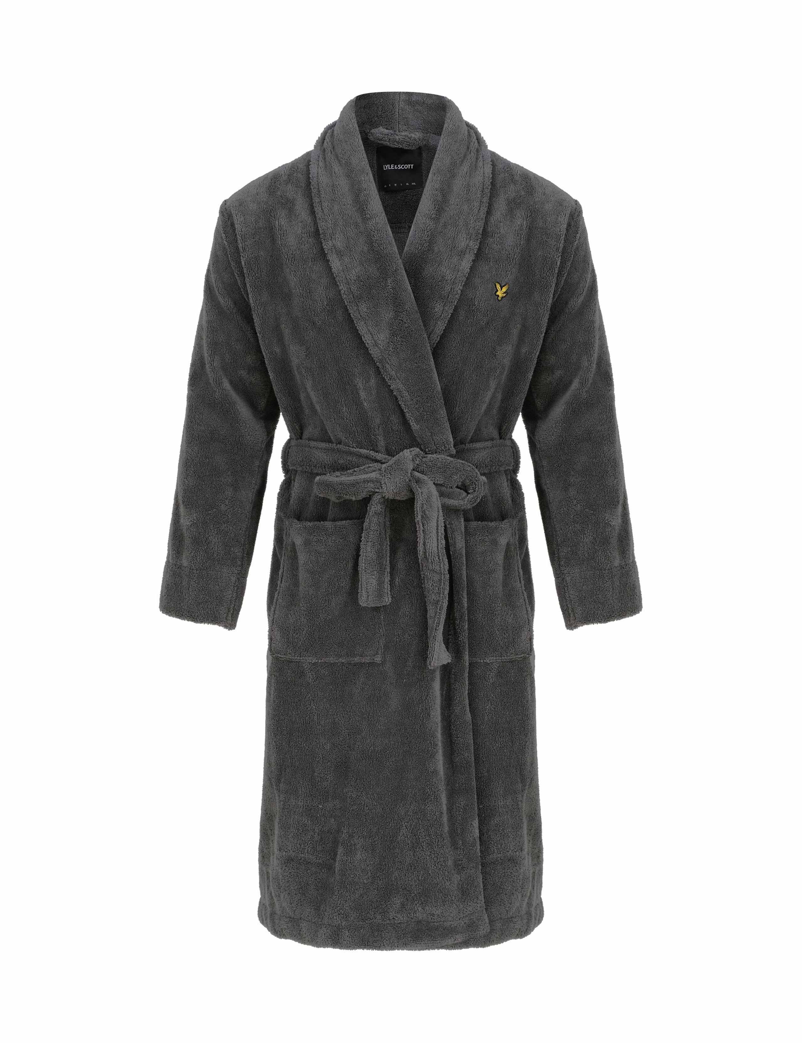 Cotton Blend Dressing Gown 1 of 4