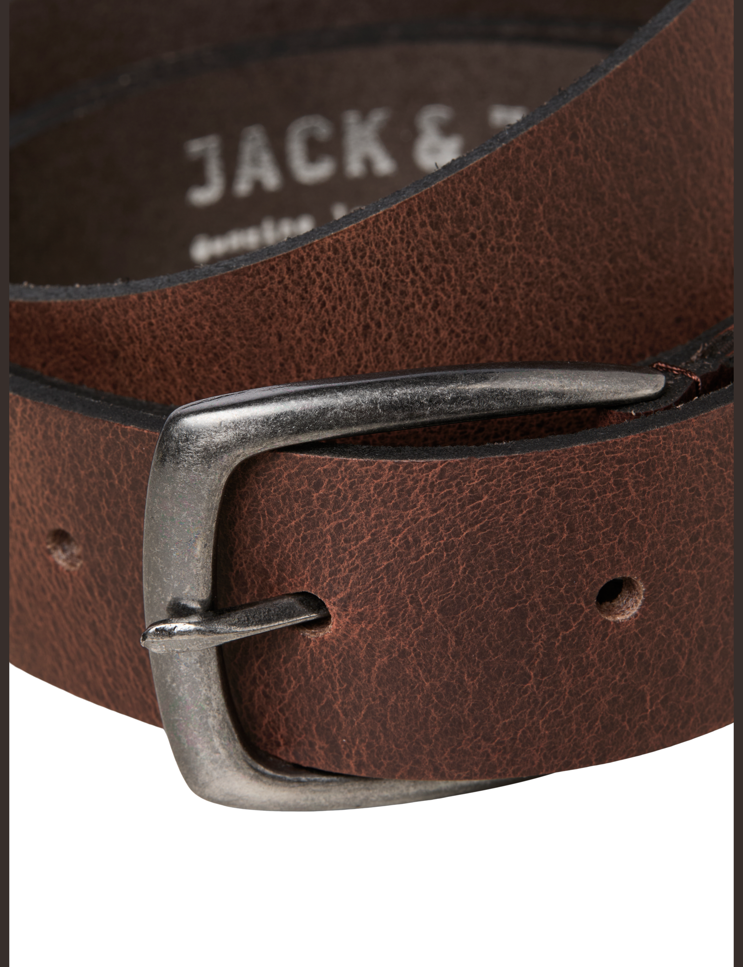 Leather Rectangular Buckle Belt 6 of 6