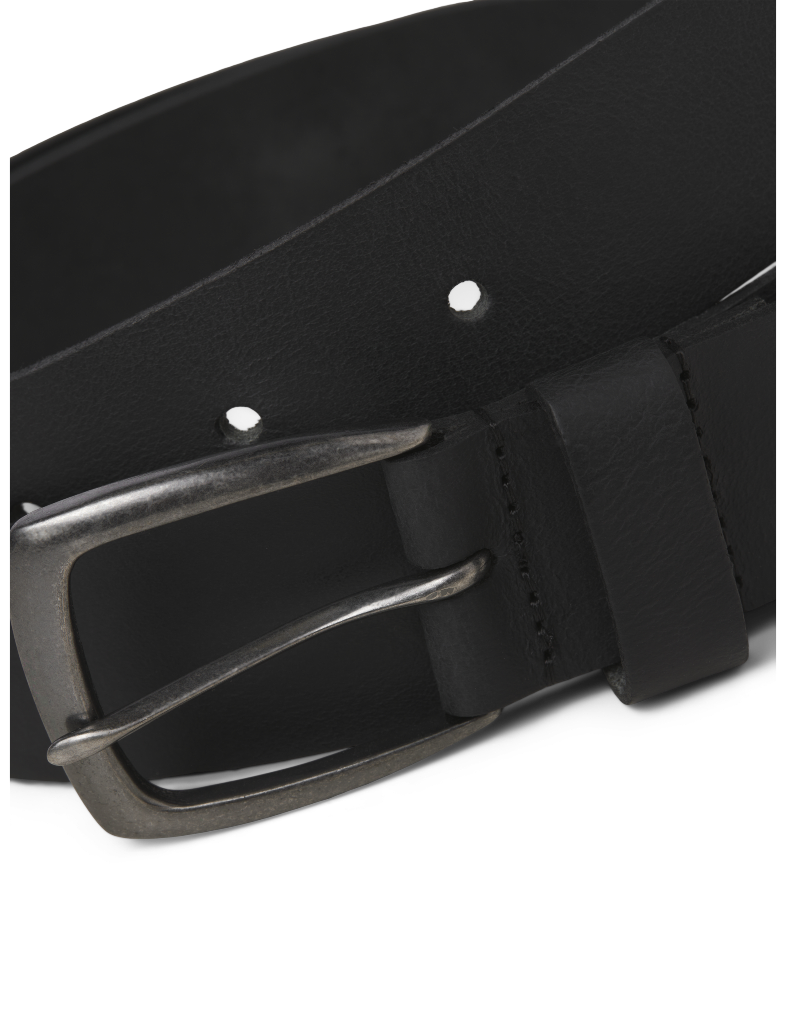 Leather Rectangular Buckle Belt 4 of 4
