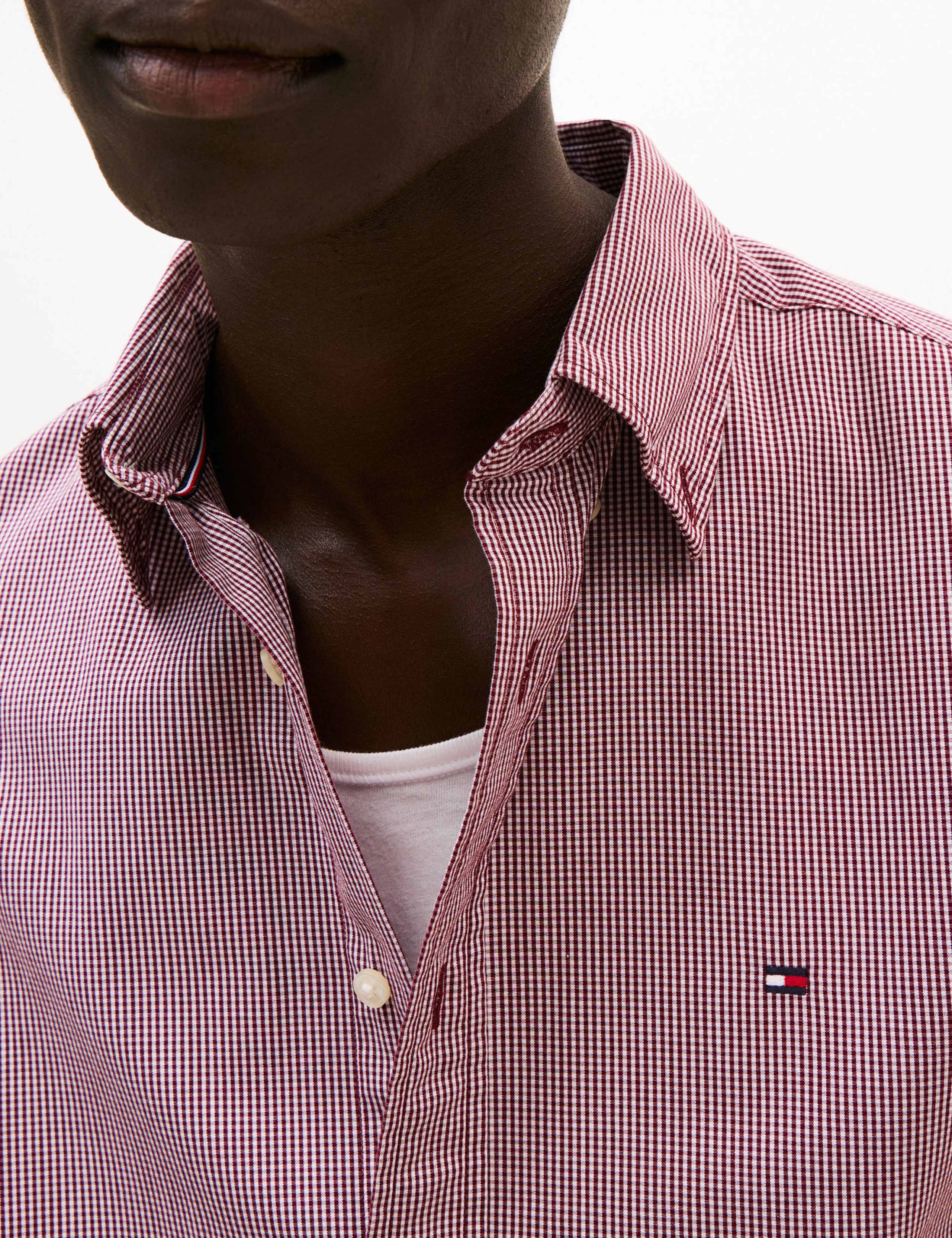 Flex Regular Fit Pure Cotton Checked Shirt 5 of 5