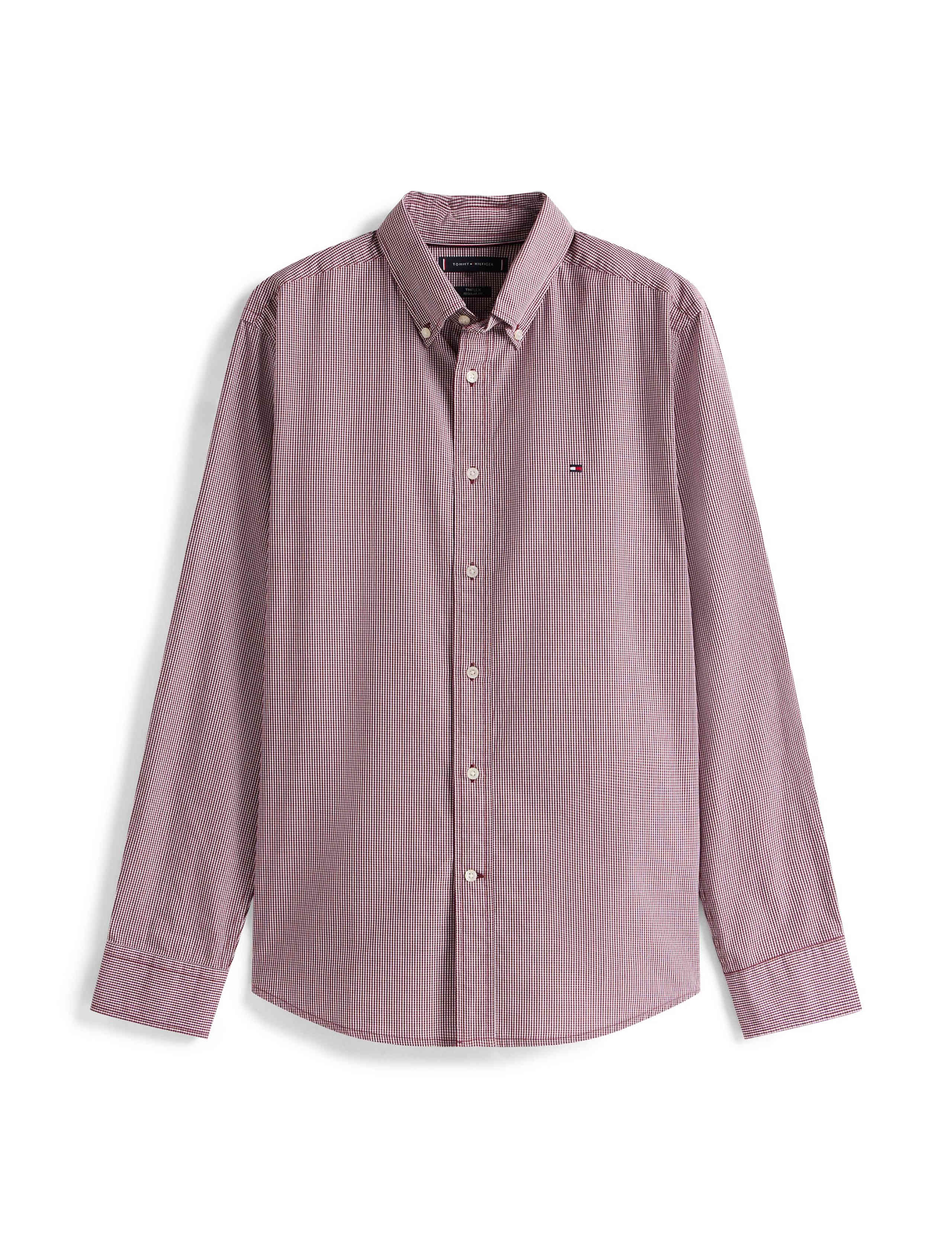 Flex Regular Fit Pure Cotton Checked Shirt 2 of 5