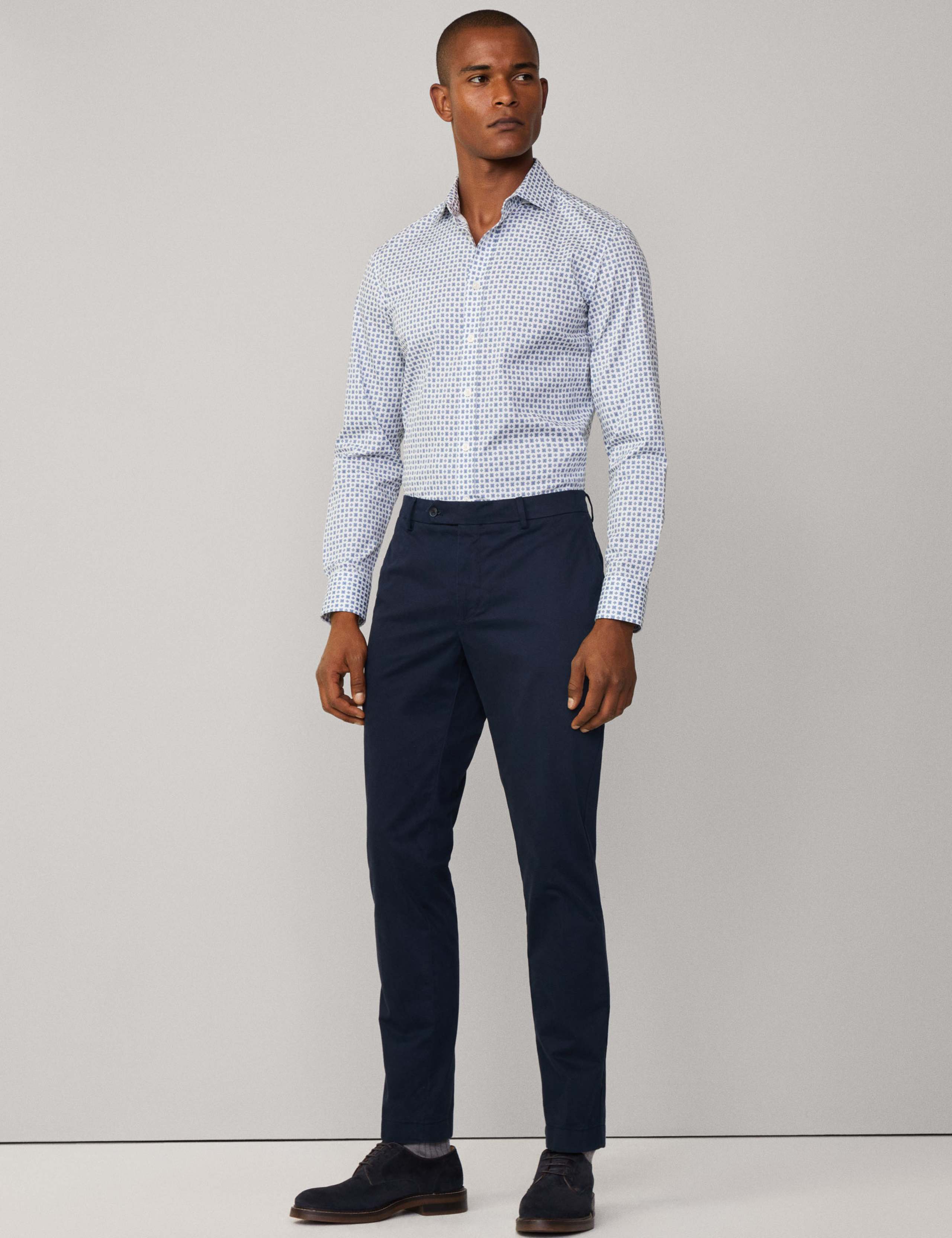 Pure Cotton Foulard Print Oxford Shirt 7 of 7