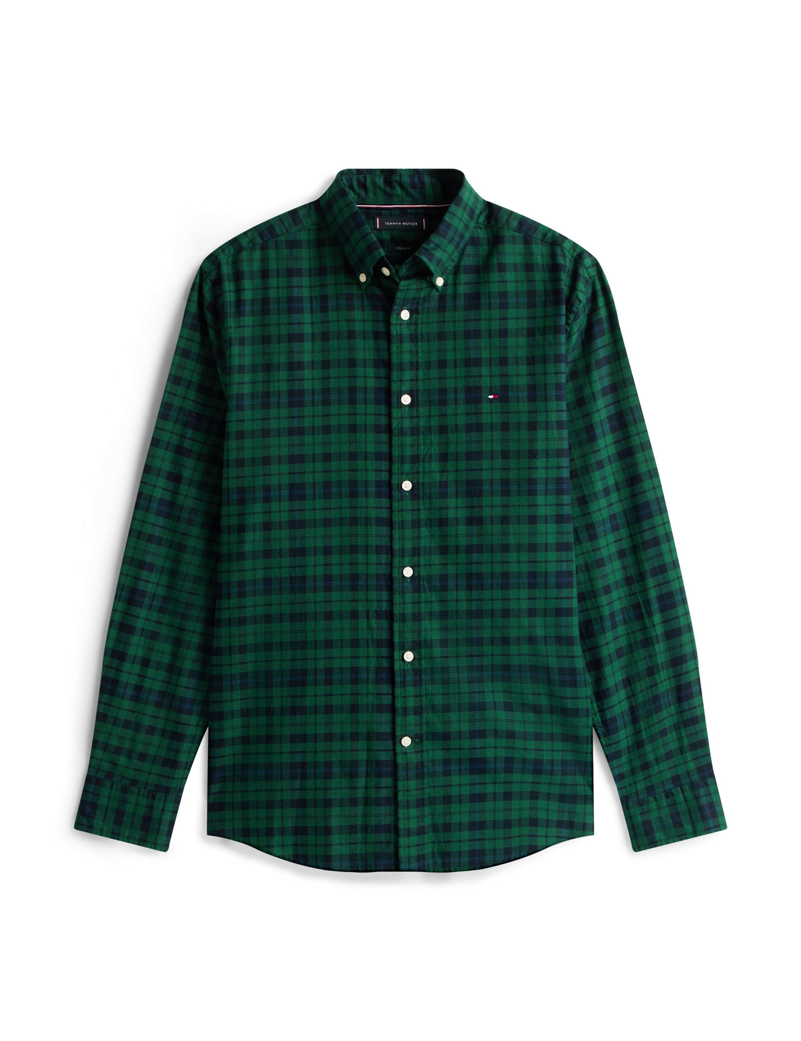 Regular Fit Black Watch Tartan Shirt 2 of 4