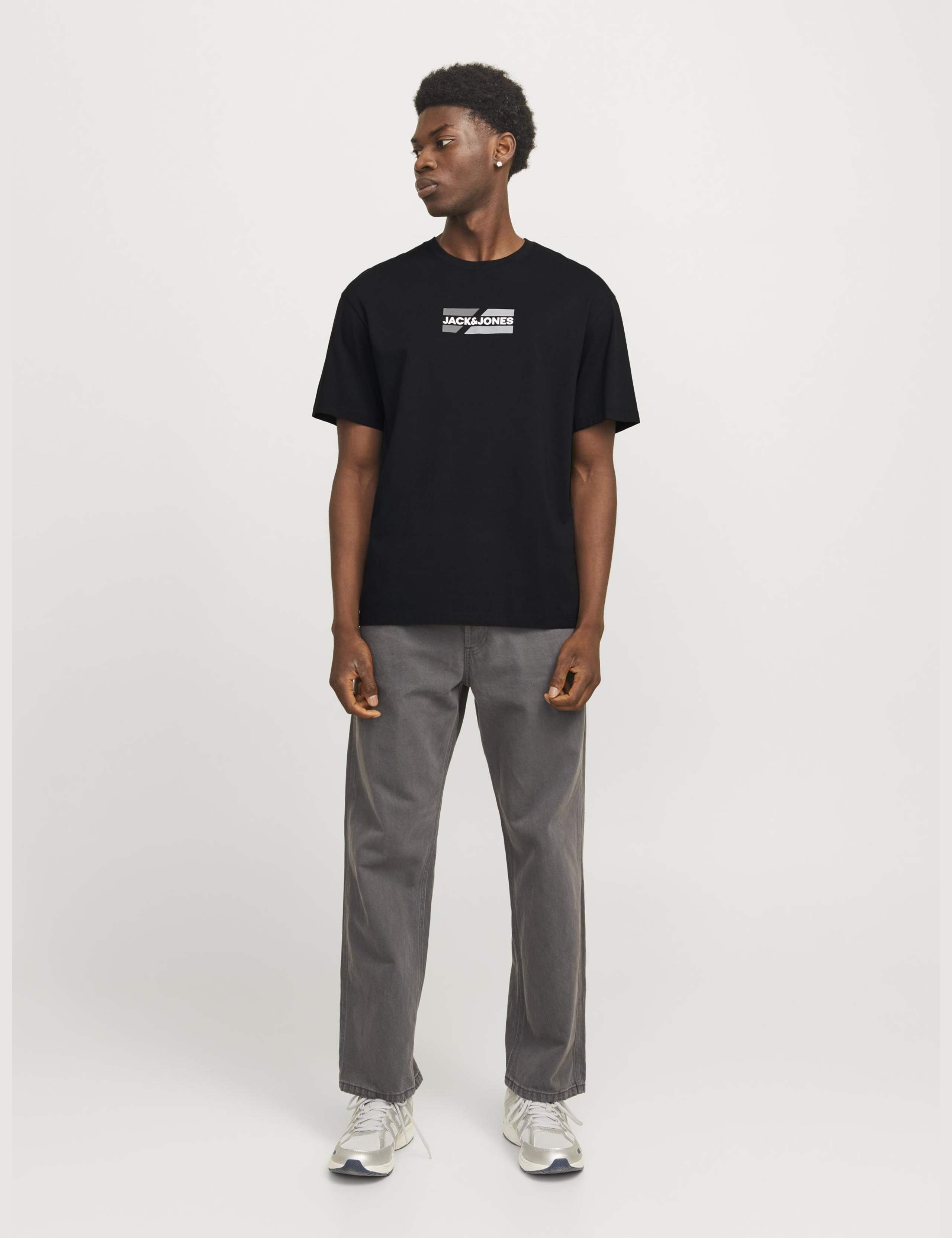 Pure Cotton Logo Graphic Crew Neck T-Shirt 4 of 7