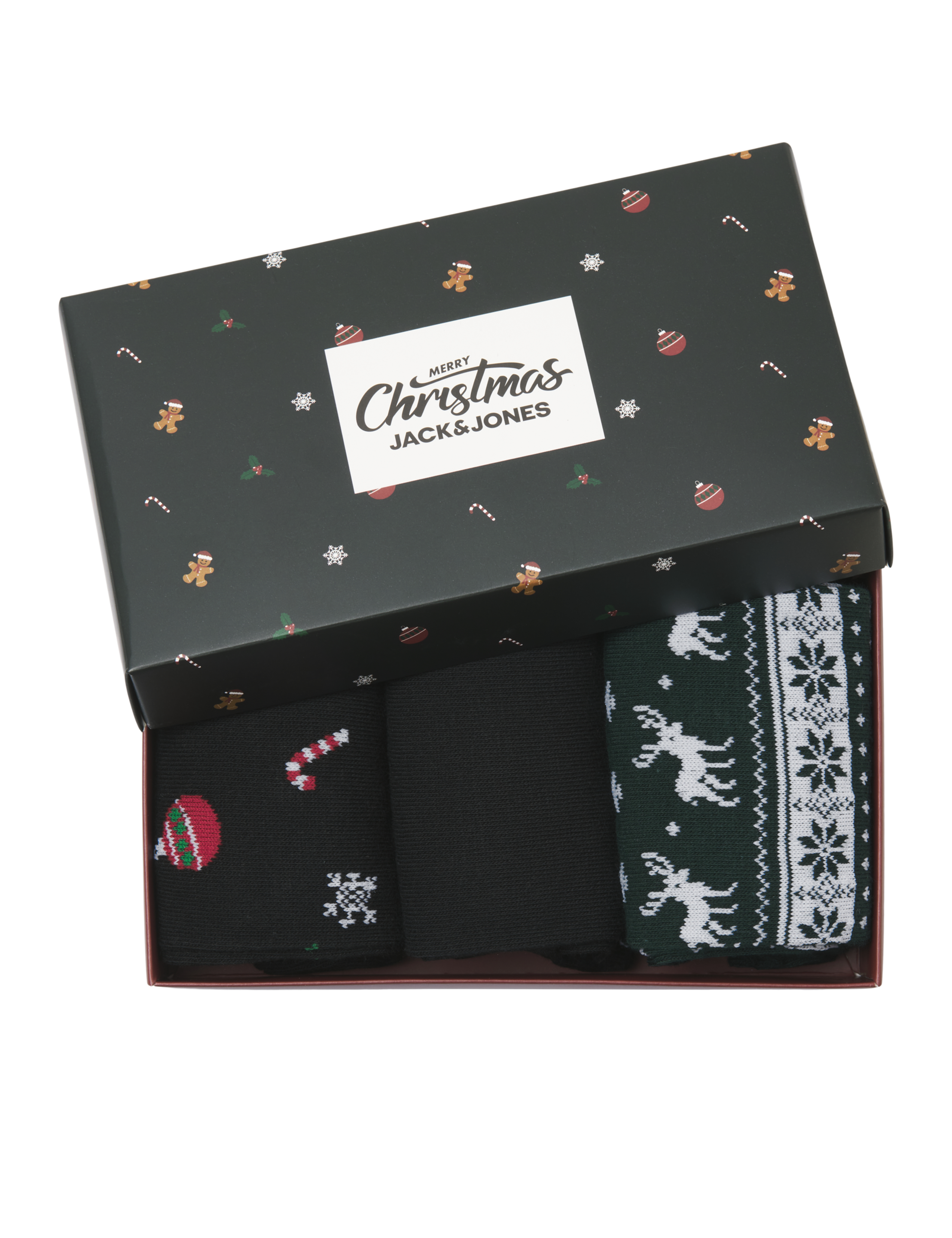 3 Pack Cotton Rich Patterned Socks 2 of 5