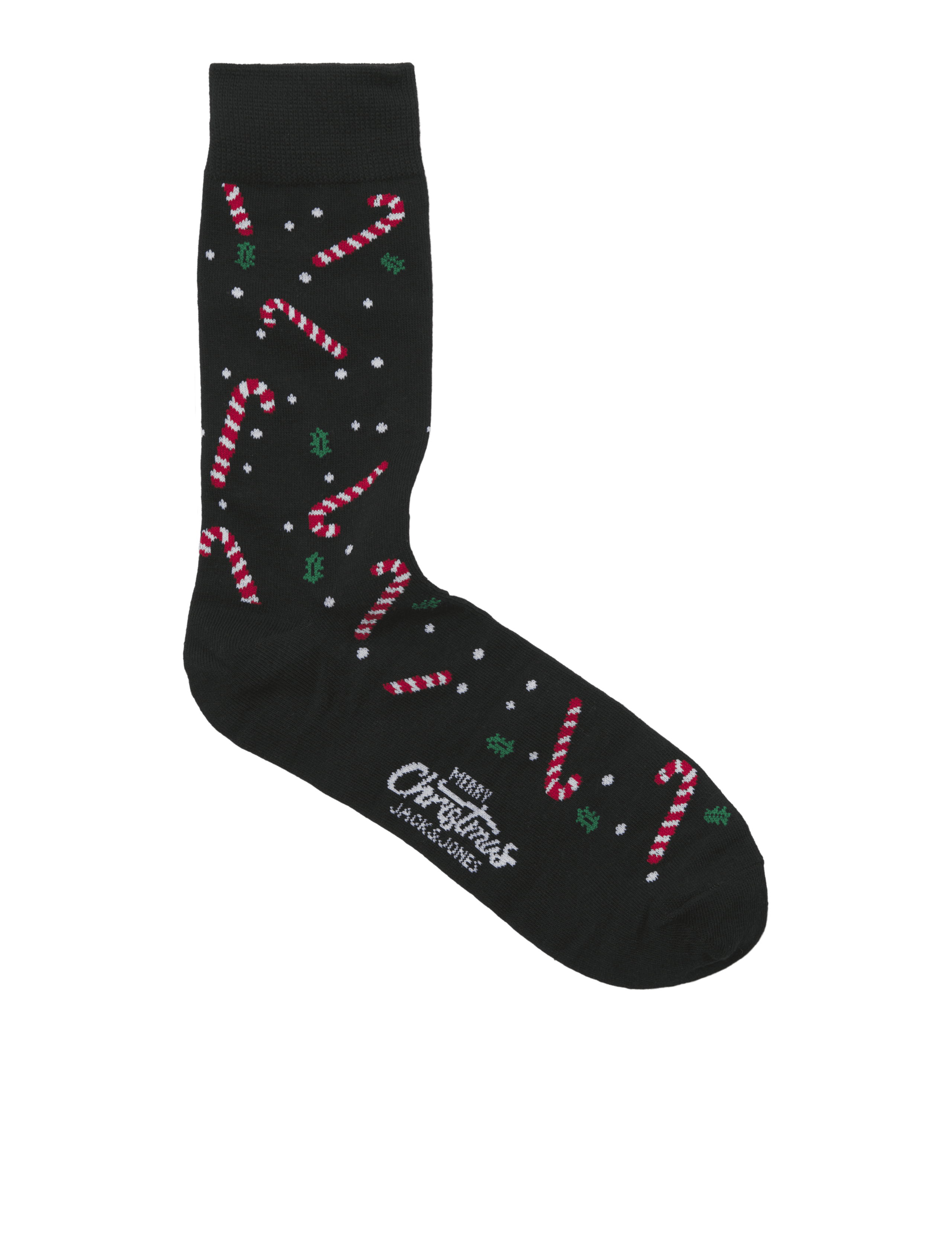 3pk Cotton Rich Candy Cane Christmas Socks 4 of 5
