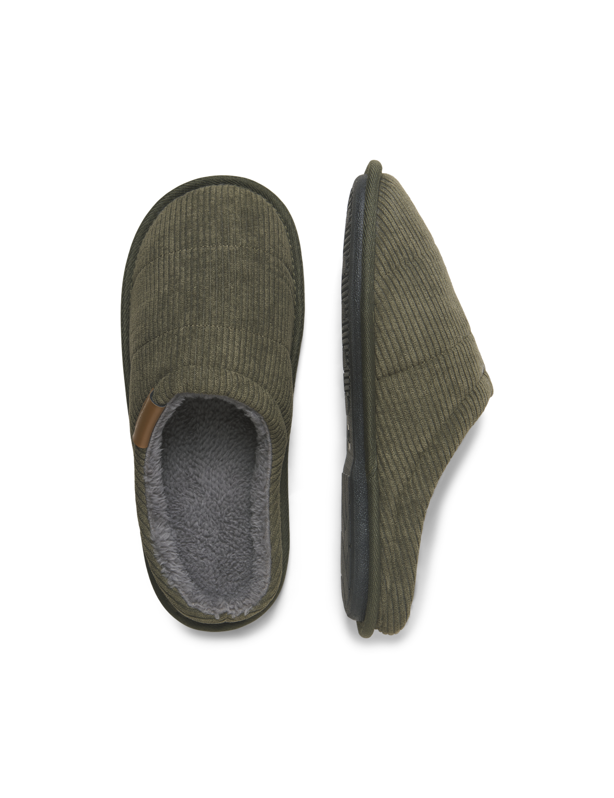 Corduroy Mule Slippers 2 of 7