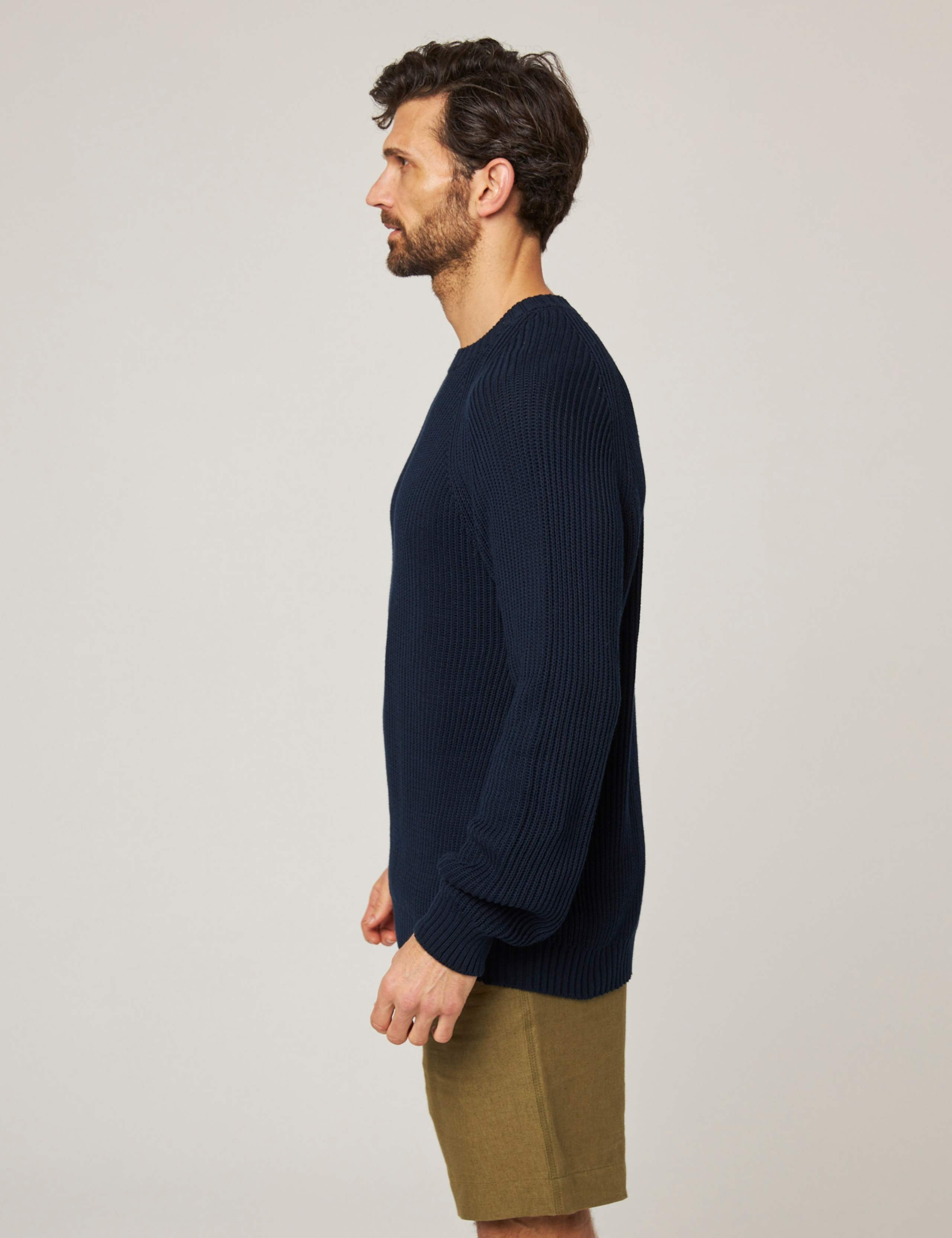 Pure Cotton Ribbed Jumper 5 of 6