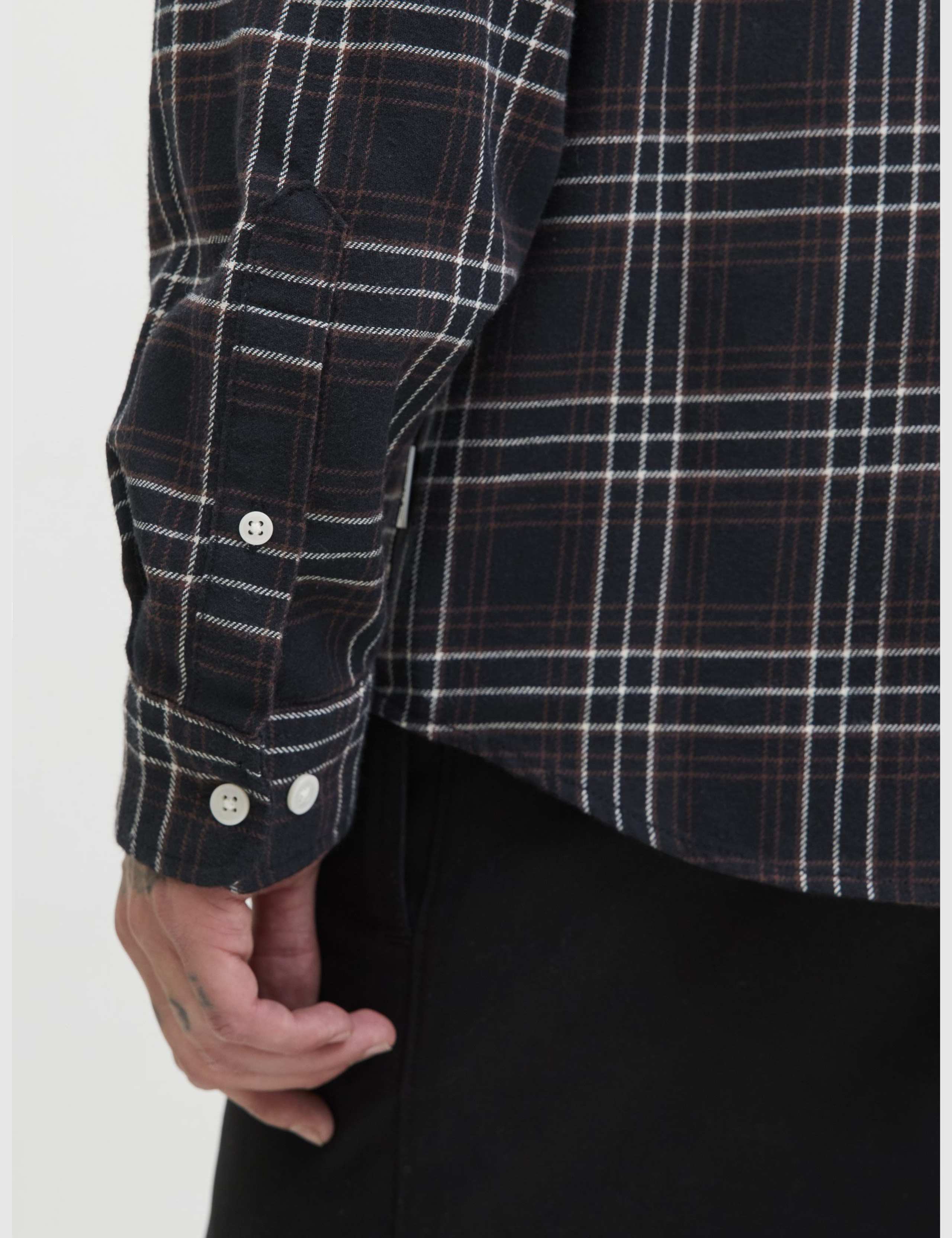 Regular Fit Cotton Rich Check Shirt 6 of 7