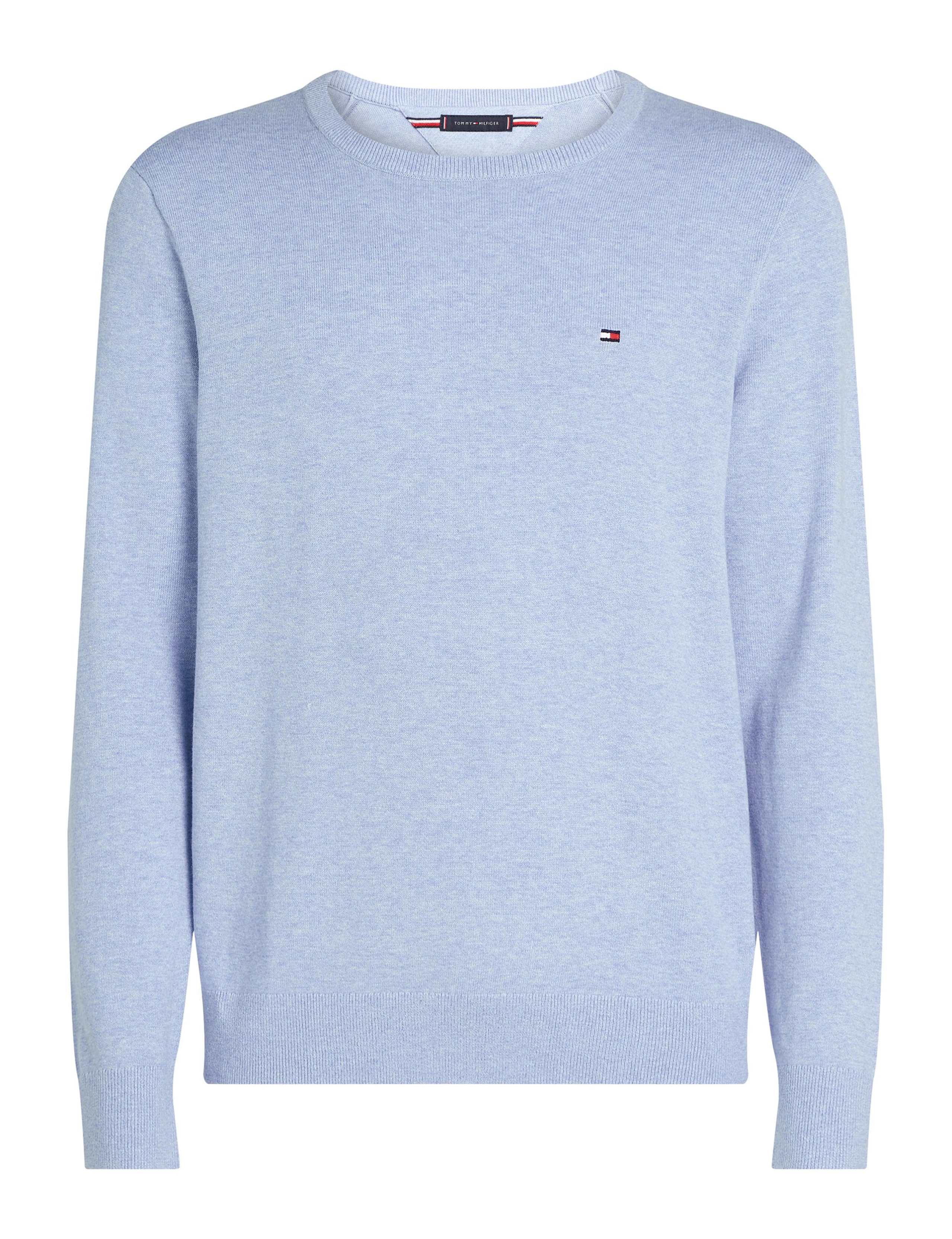 Essential Pure Cotton Crew Neck Jumper 6 of 7