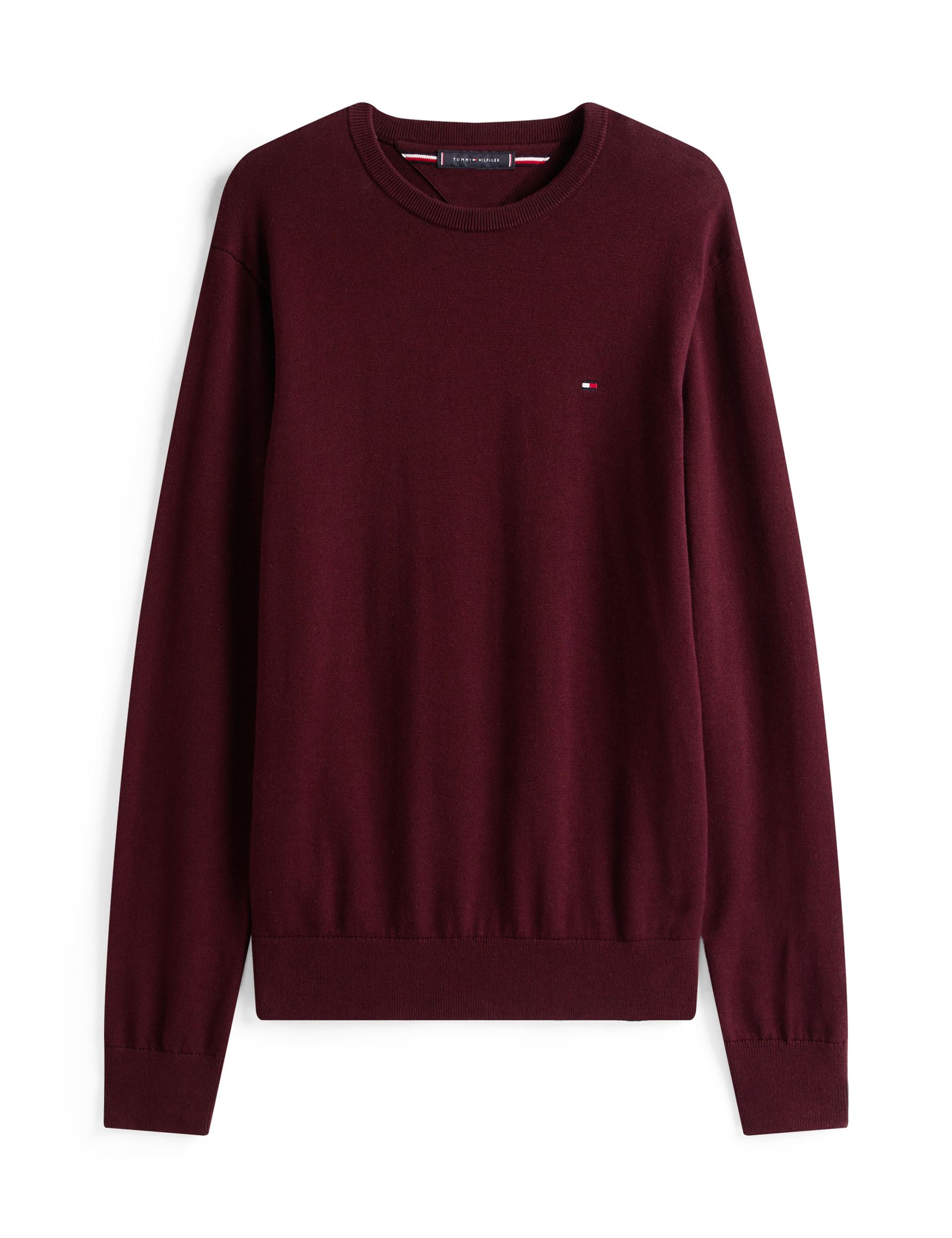 Essential Pure Cotton Crew Neck Jumper 2 of 5