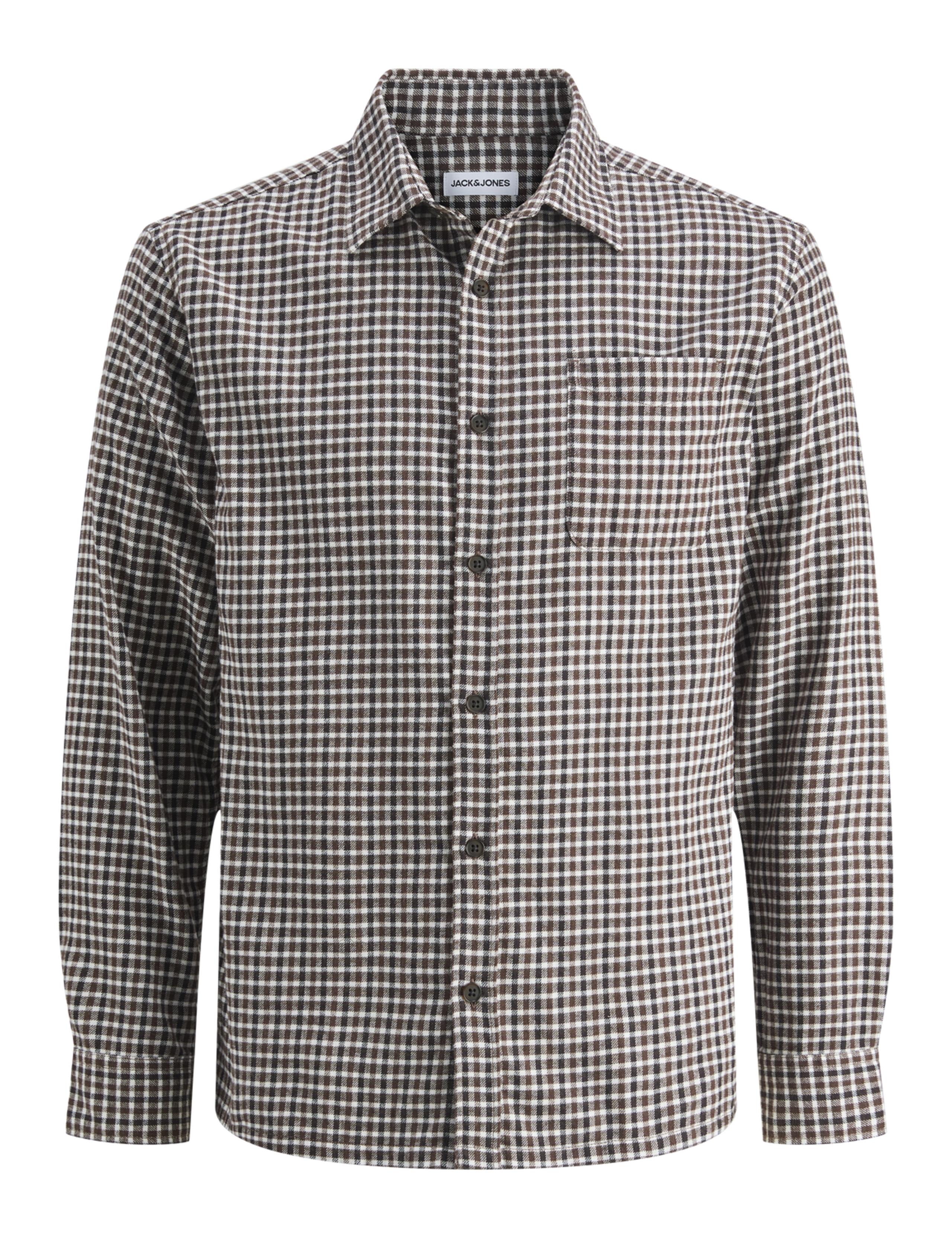 Regular Fit Cotton Rich Checked Flannel Shirt 2 of 4