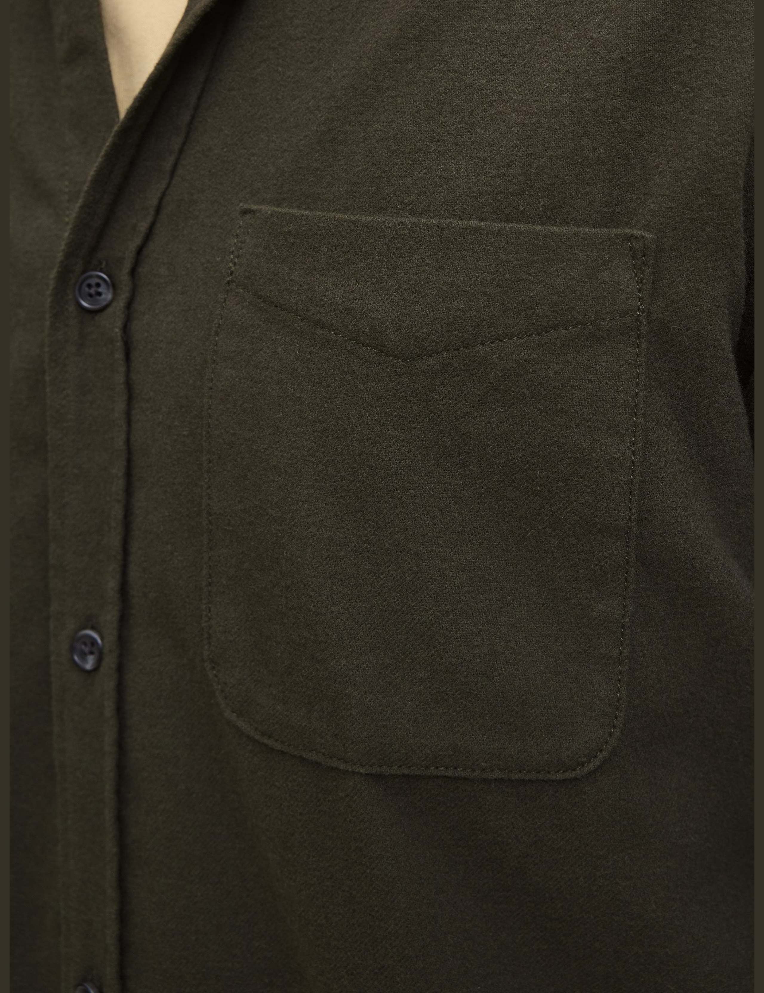Regular Fit Cotton Rich Flannel Shirt 6 of 6