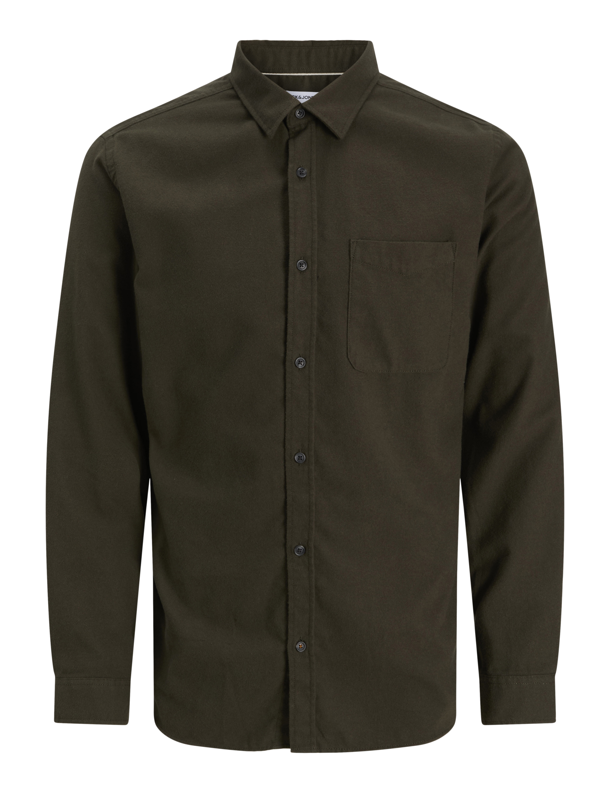 Regular Fit Cotton Rich Flannel Shirt 2 of 6