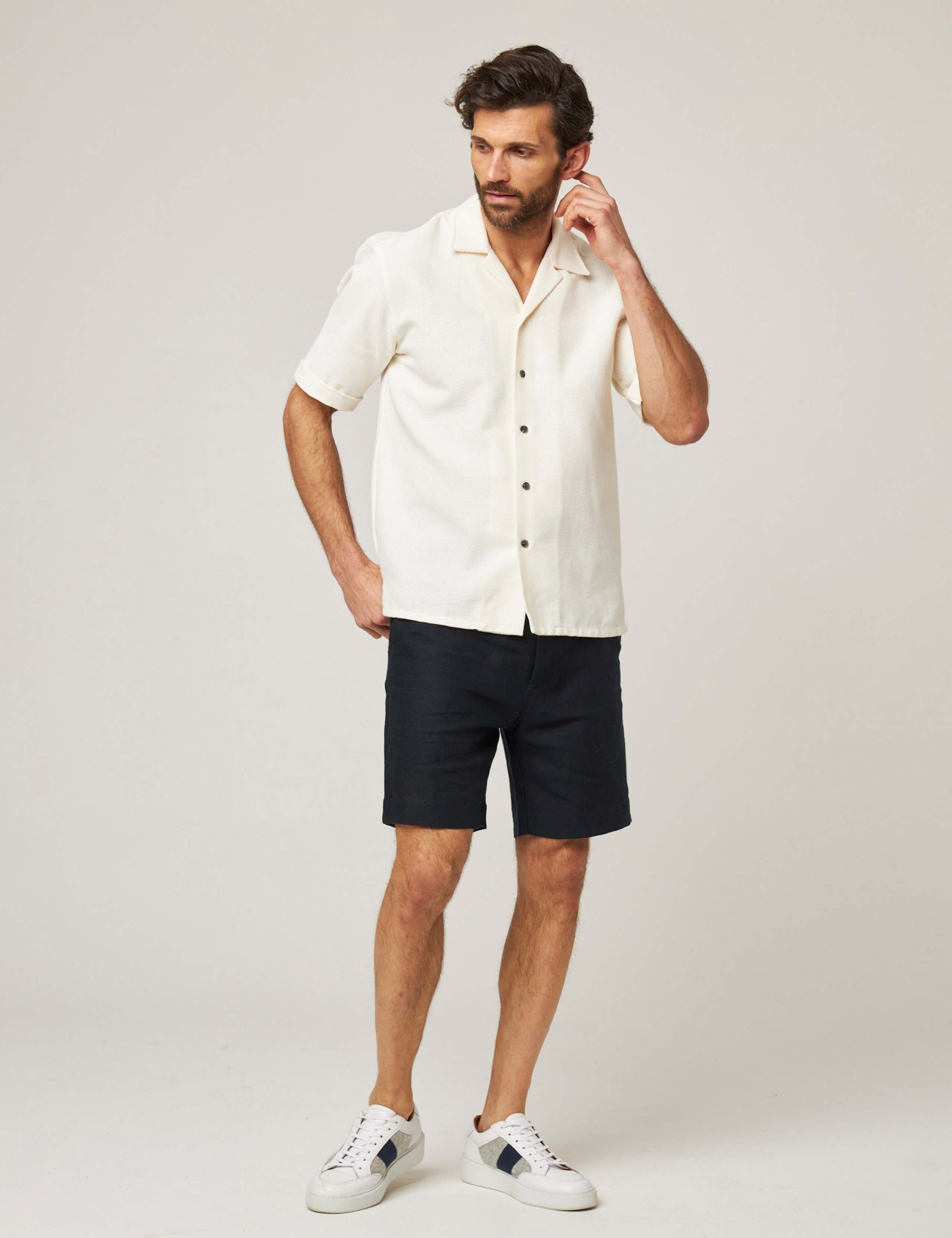 Pure Cotton Revere Collar Shirt 3 of 6