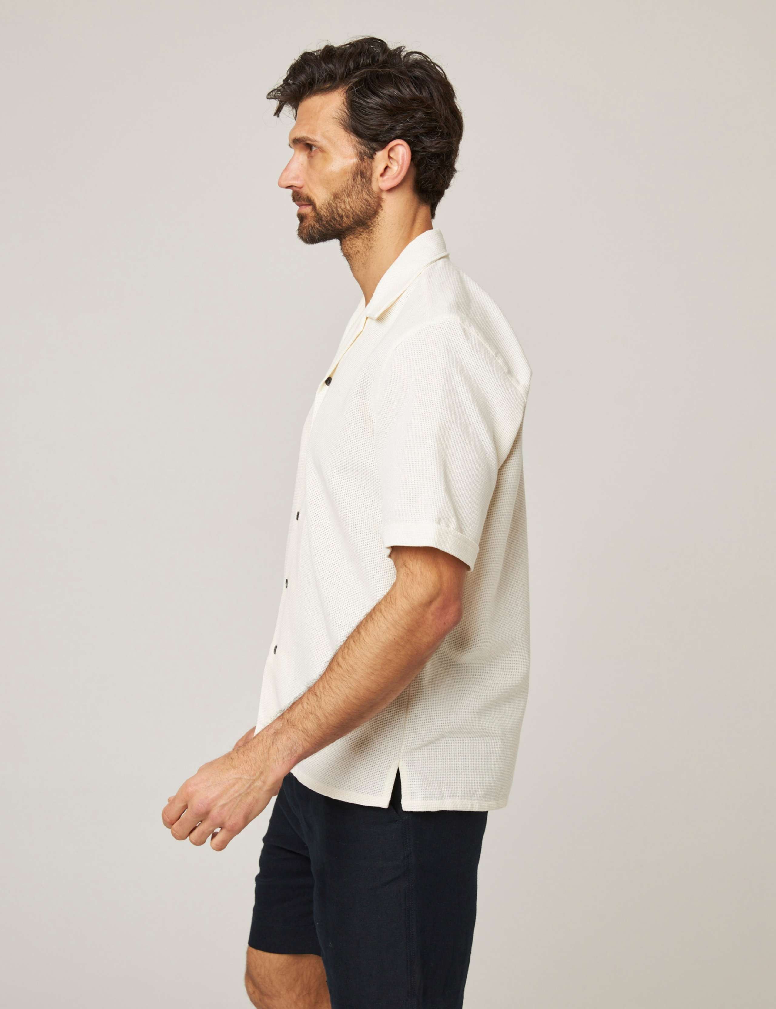Pure Cotton Revere Collar Shirt 5 of 6