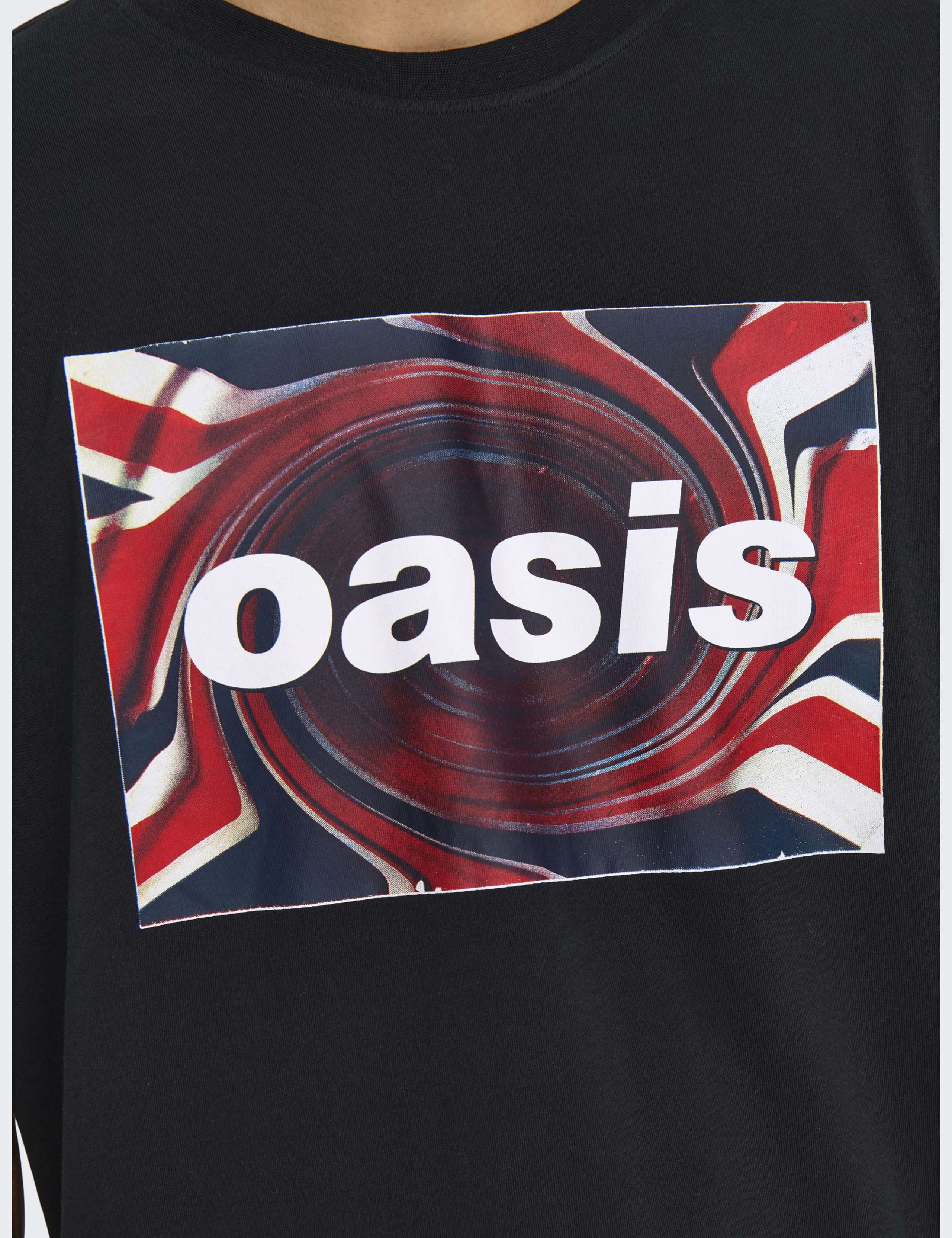 Pure Cotton Oasis Graphic T-Shirt 4 of 5