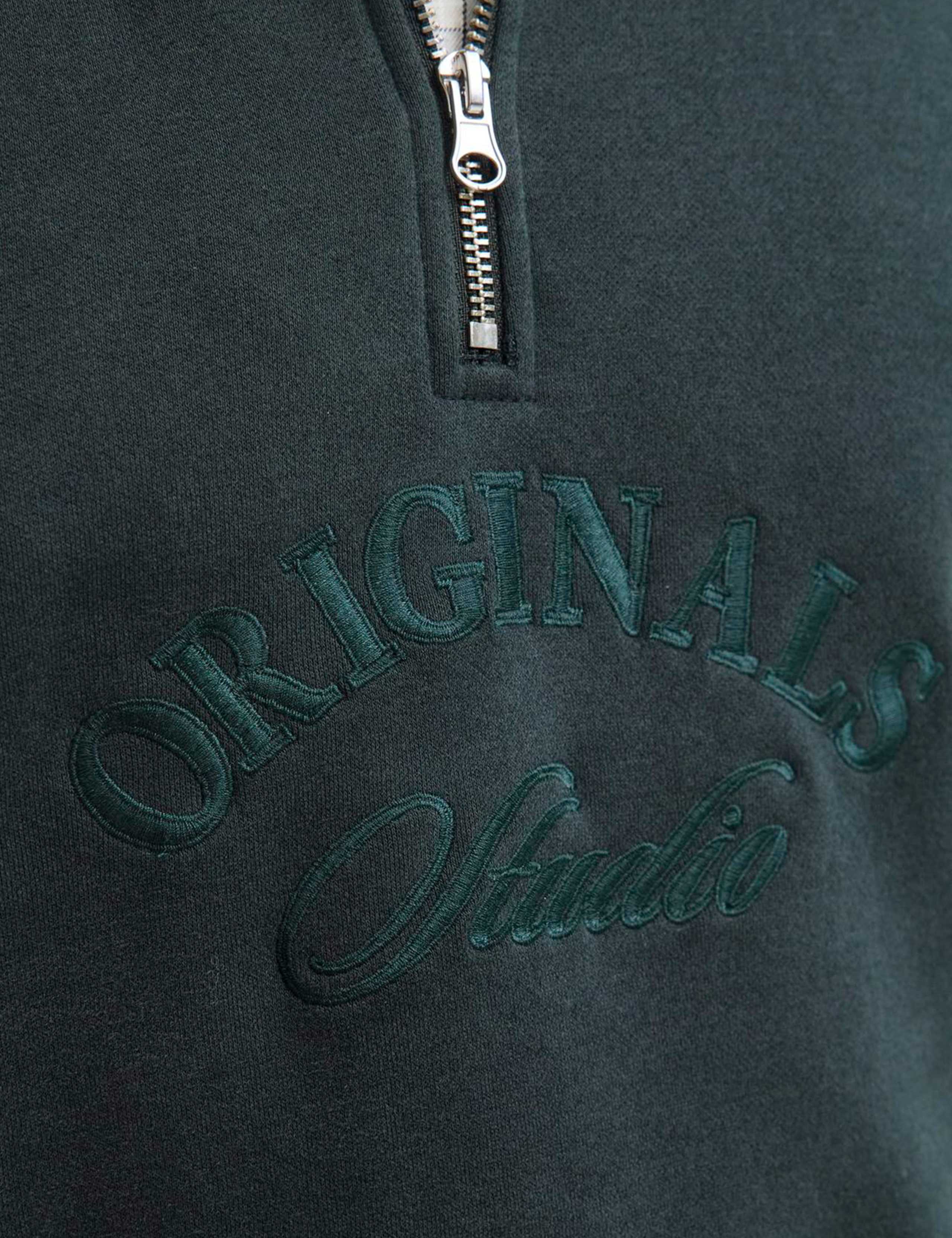 Cotton Rich Half Zip Sweatshirt 4 of 5