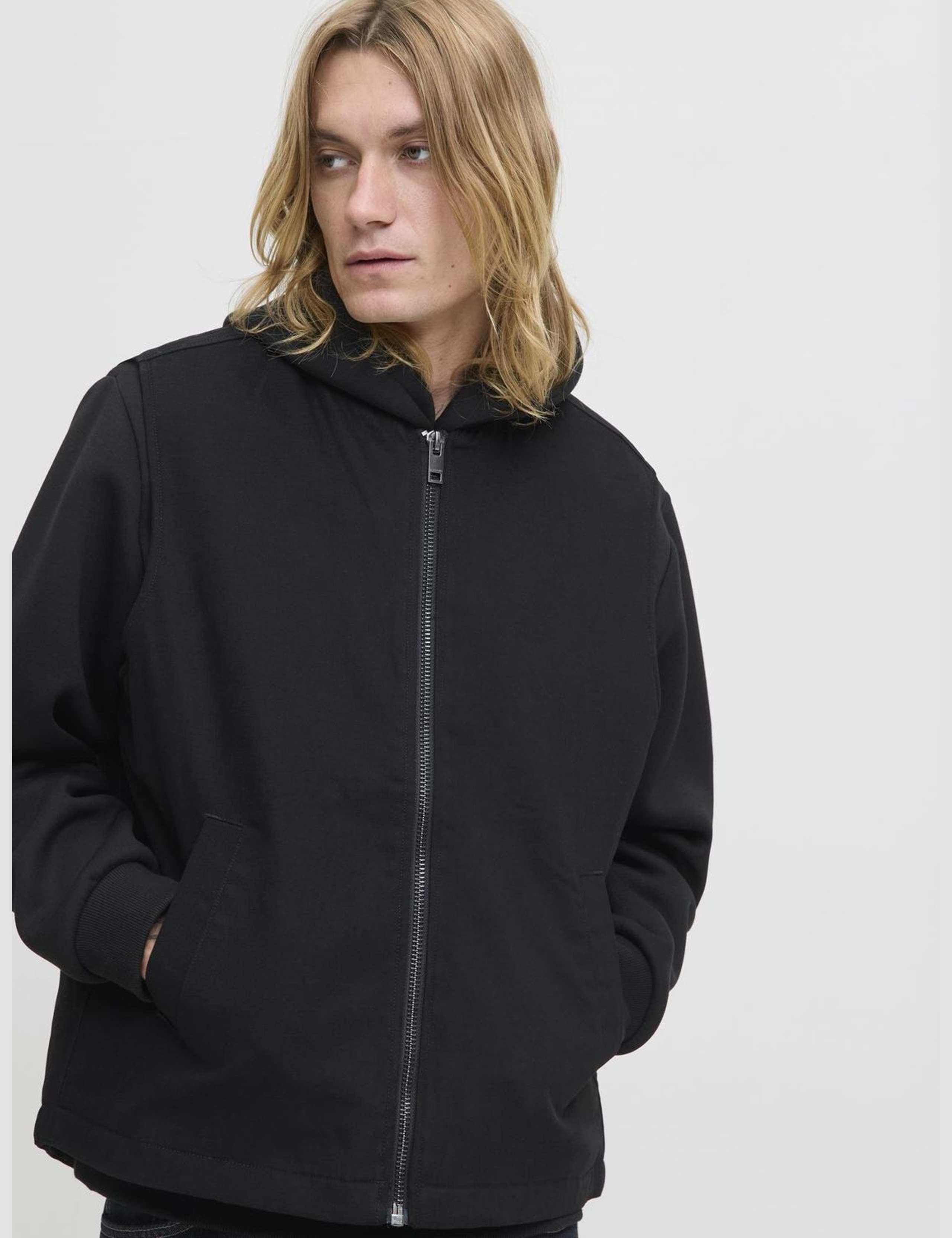 Pure Cotton Zip Up Hooded Gilet 4 of 6