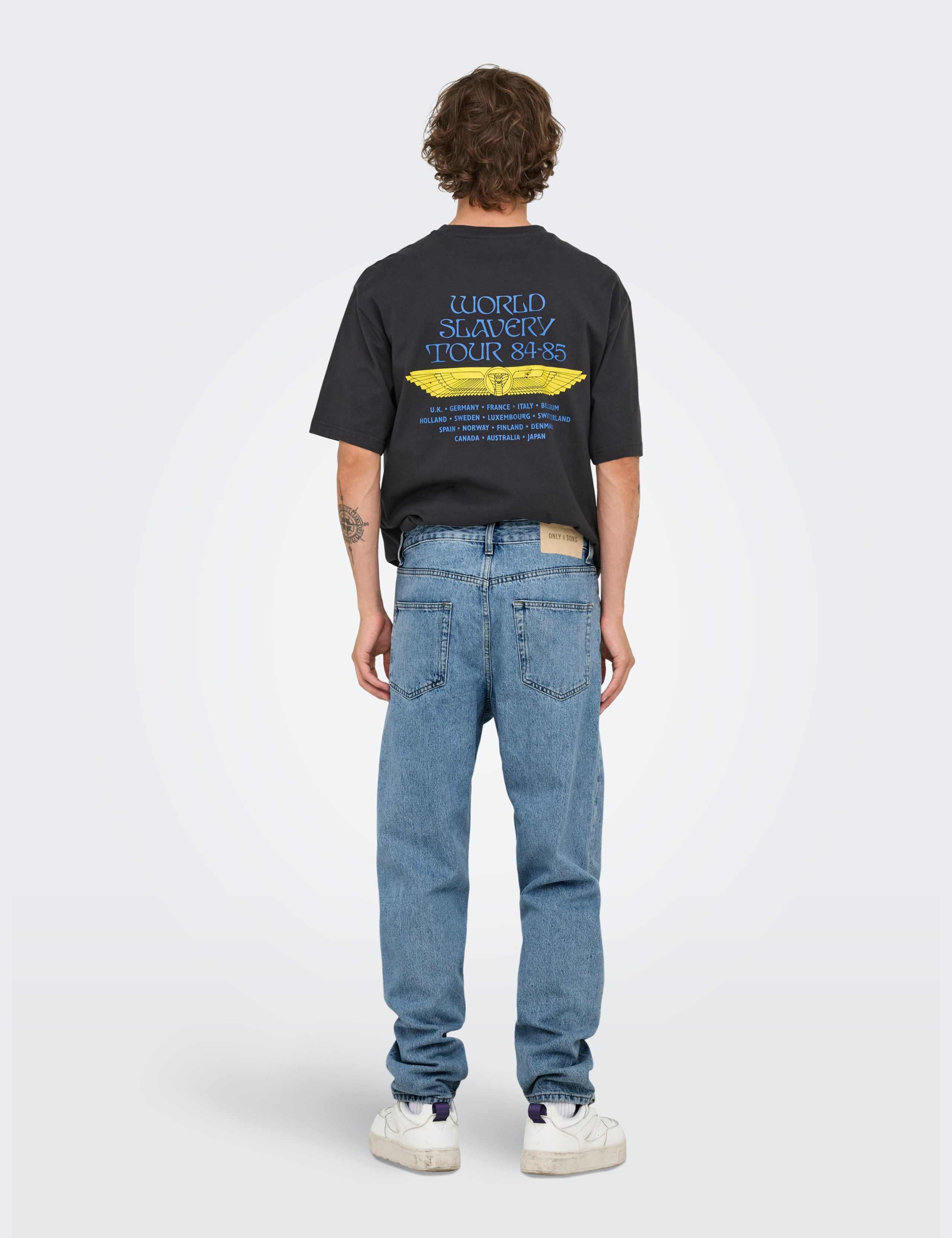 Loose Fit Pure Cotton Jeans 4 of 6