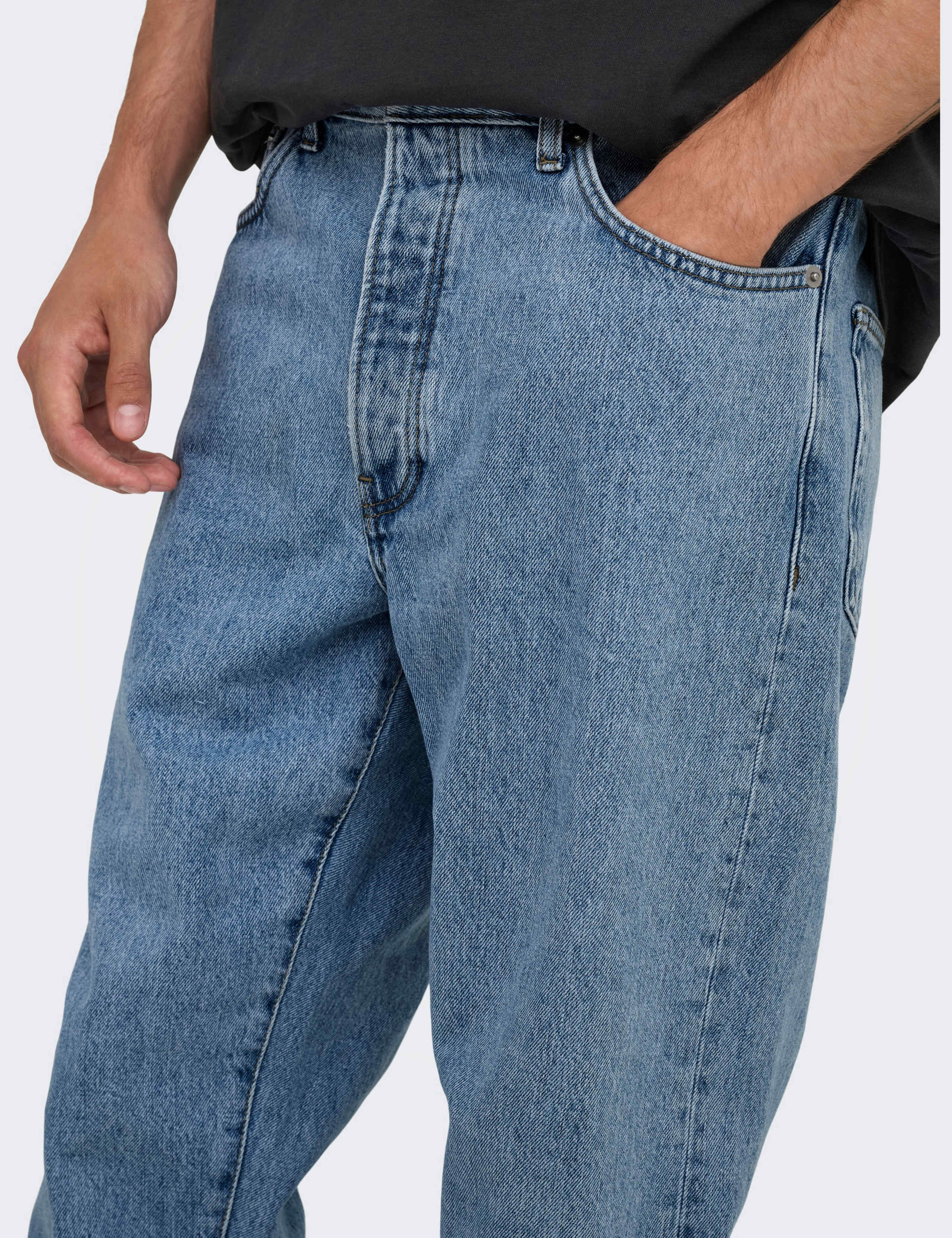 Loose Fit Pure Cotton Jeans 5 of 6