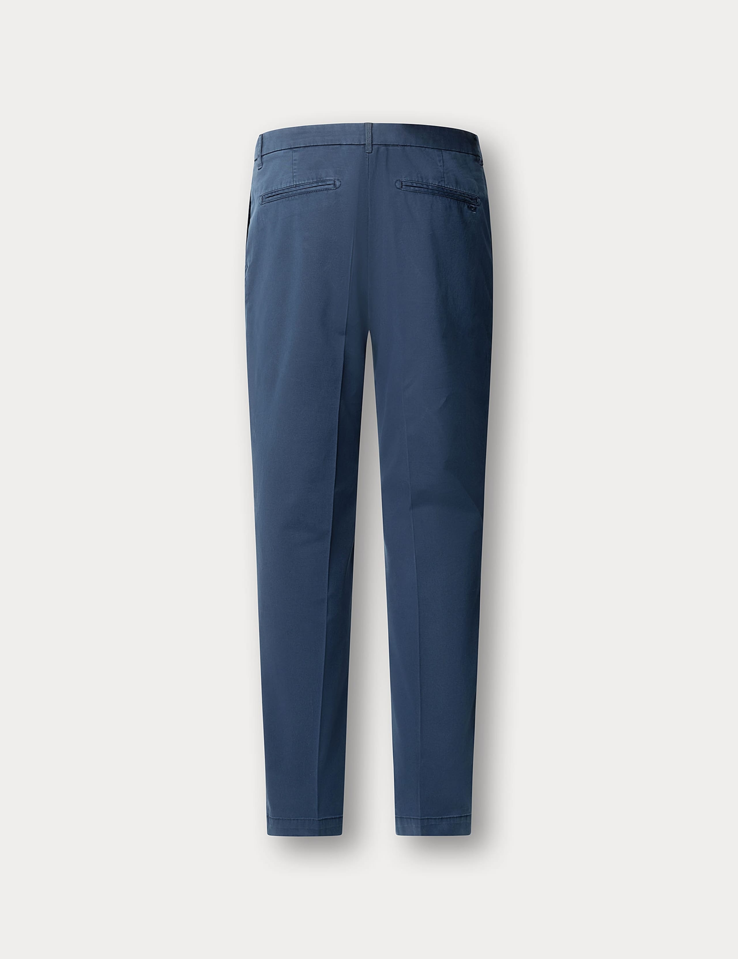Tailored Fit Flat Front Stretch Chinos 2 of 2