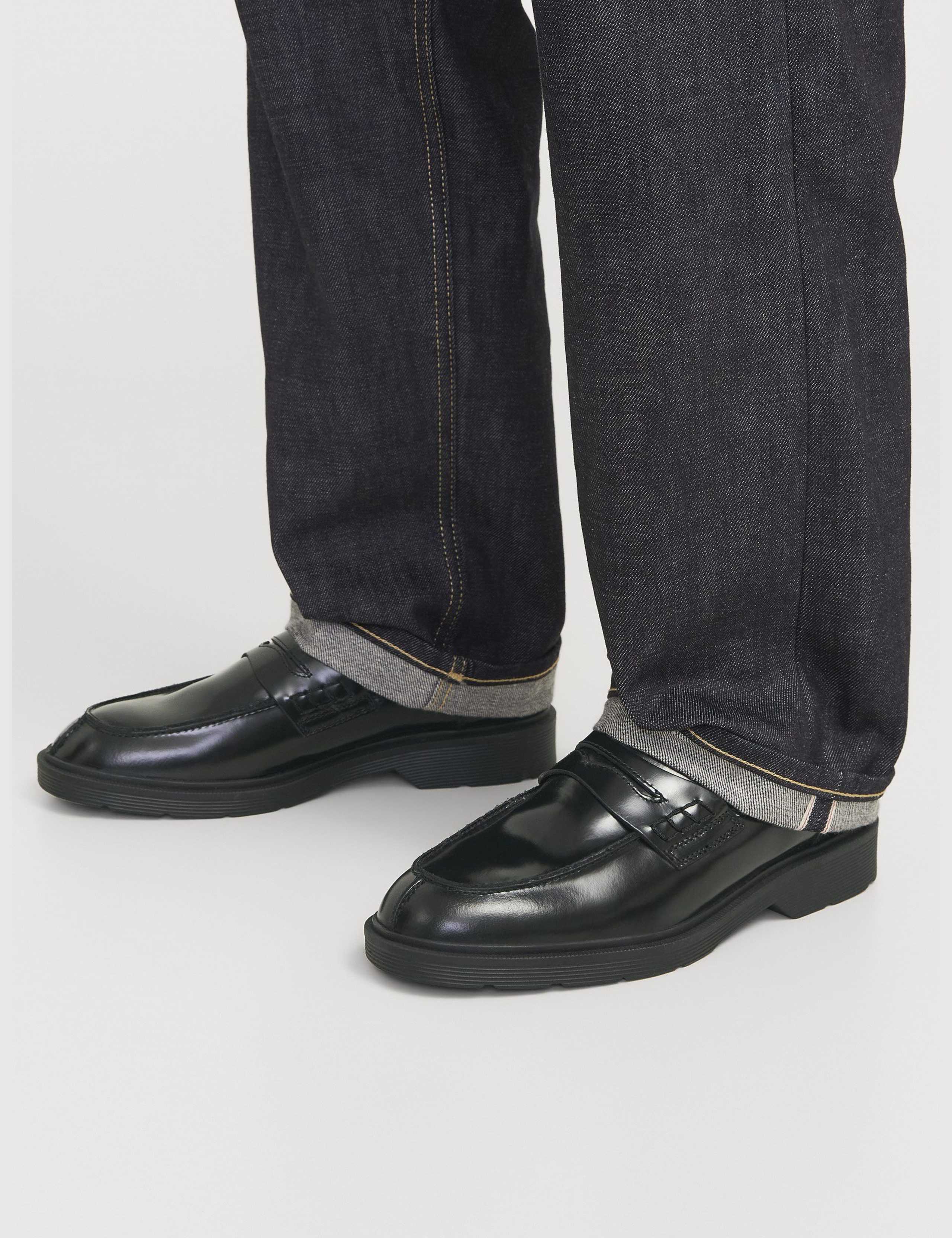 Leather Slip-On Loafers 2 of 7
