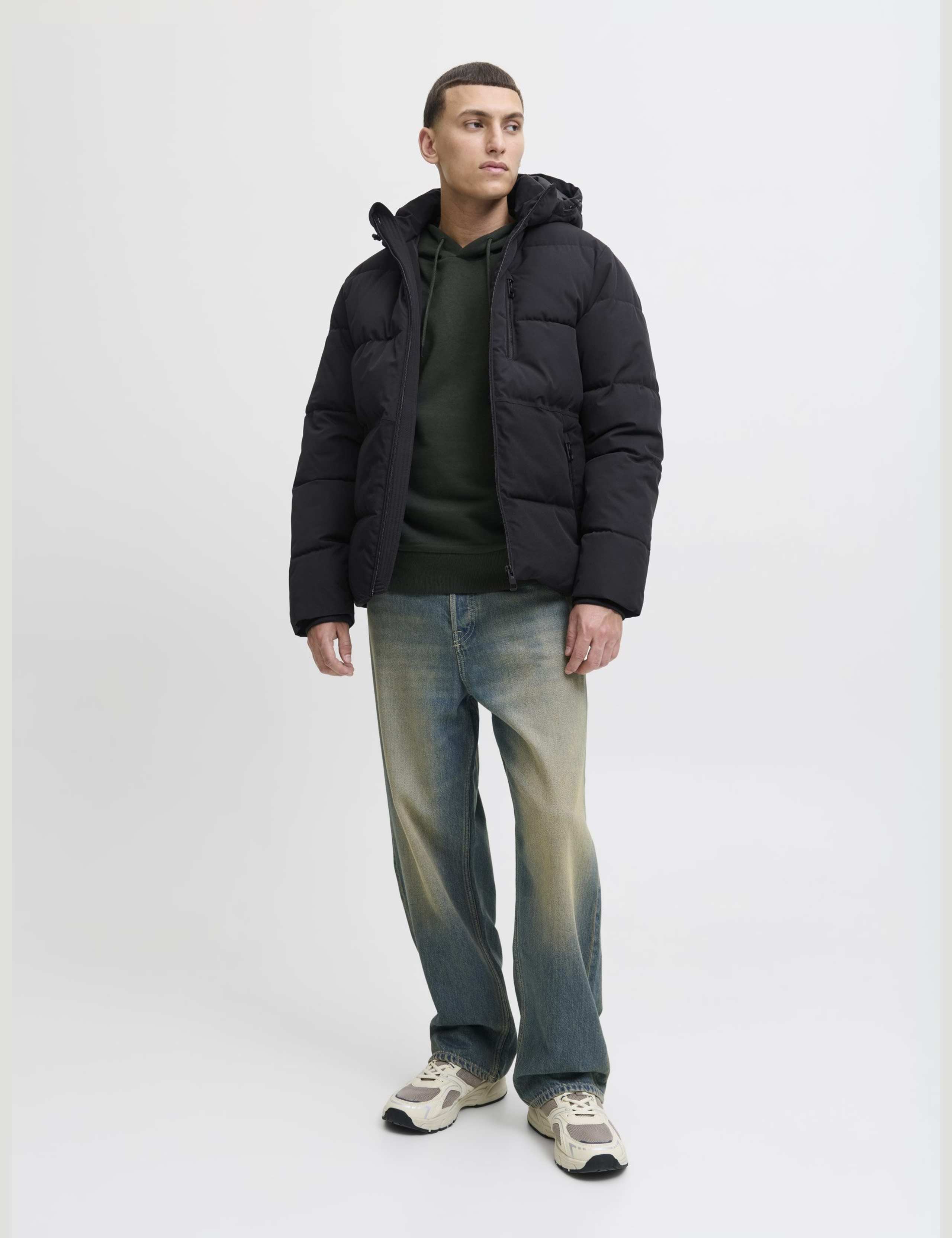 Hooded Puffer Jacket 3 of 5