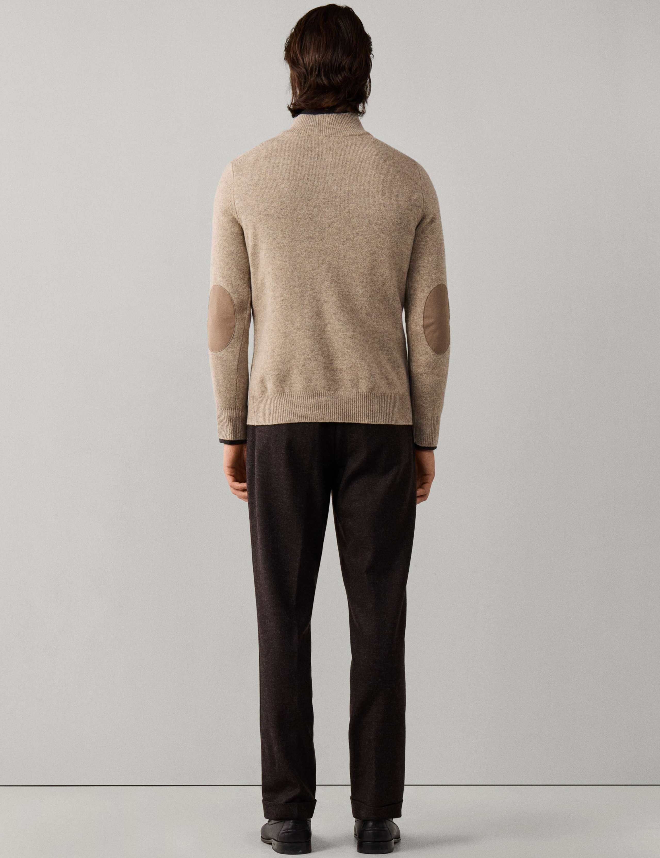 Lambswool Half Zip Jumper 3 of 8