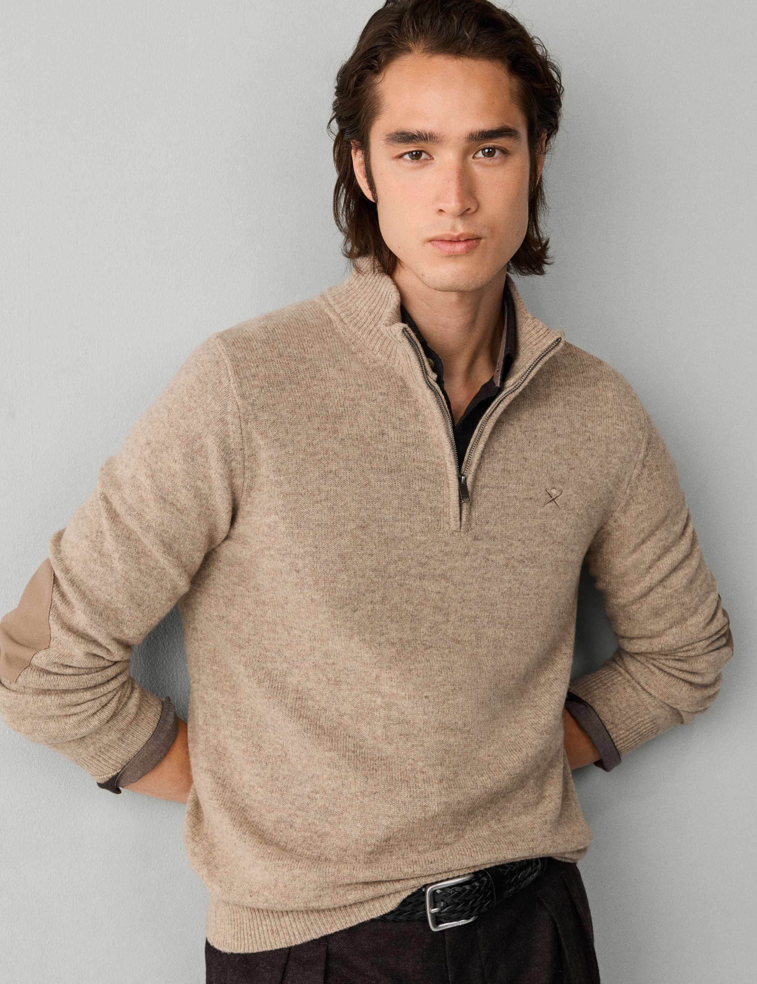 Lambswool Half Zip Jumper 4 of 8