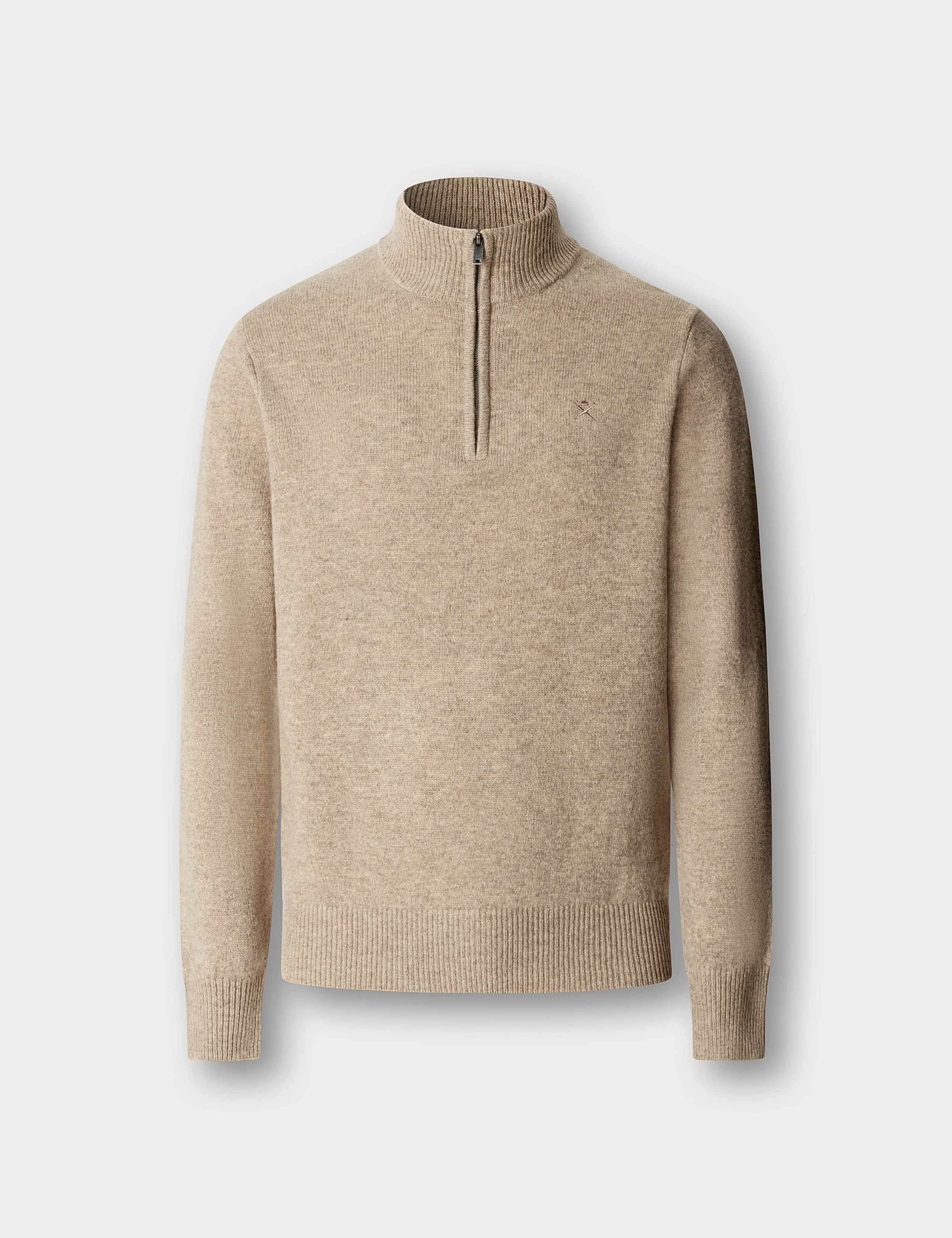 Lambswool Half Zip Jumper 6 of 8