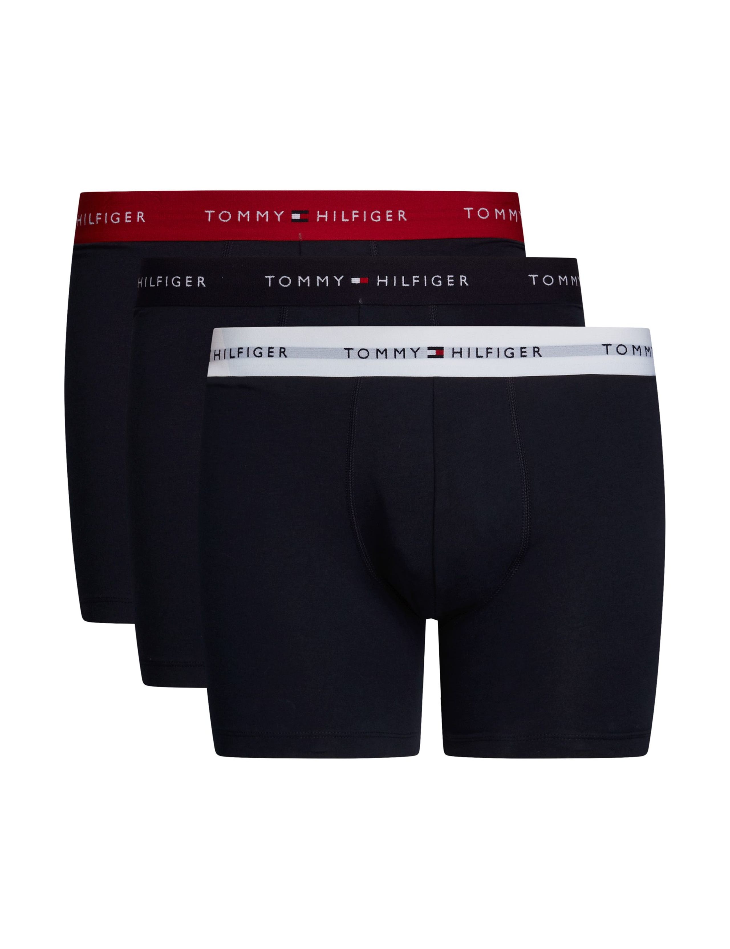 3 Pack Signature Logo Cotton Rich Boxer Briefs 1 of 7
