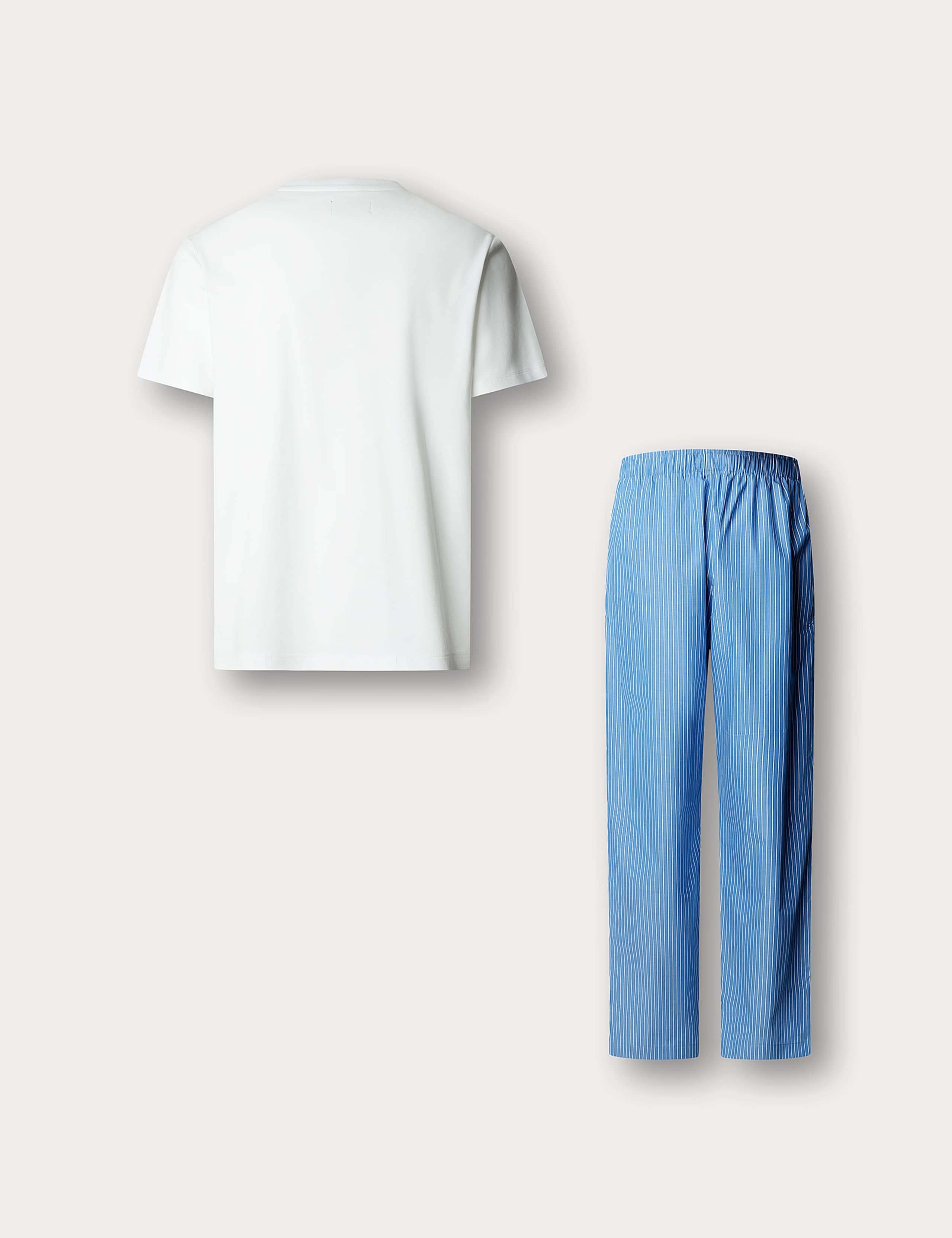 Pure Cotton Striped Pyjama Set 2 of 2