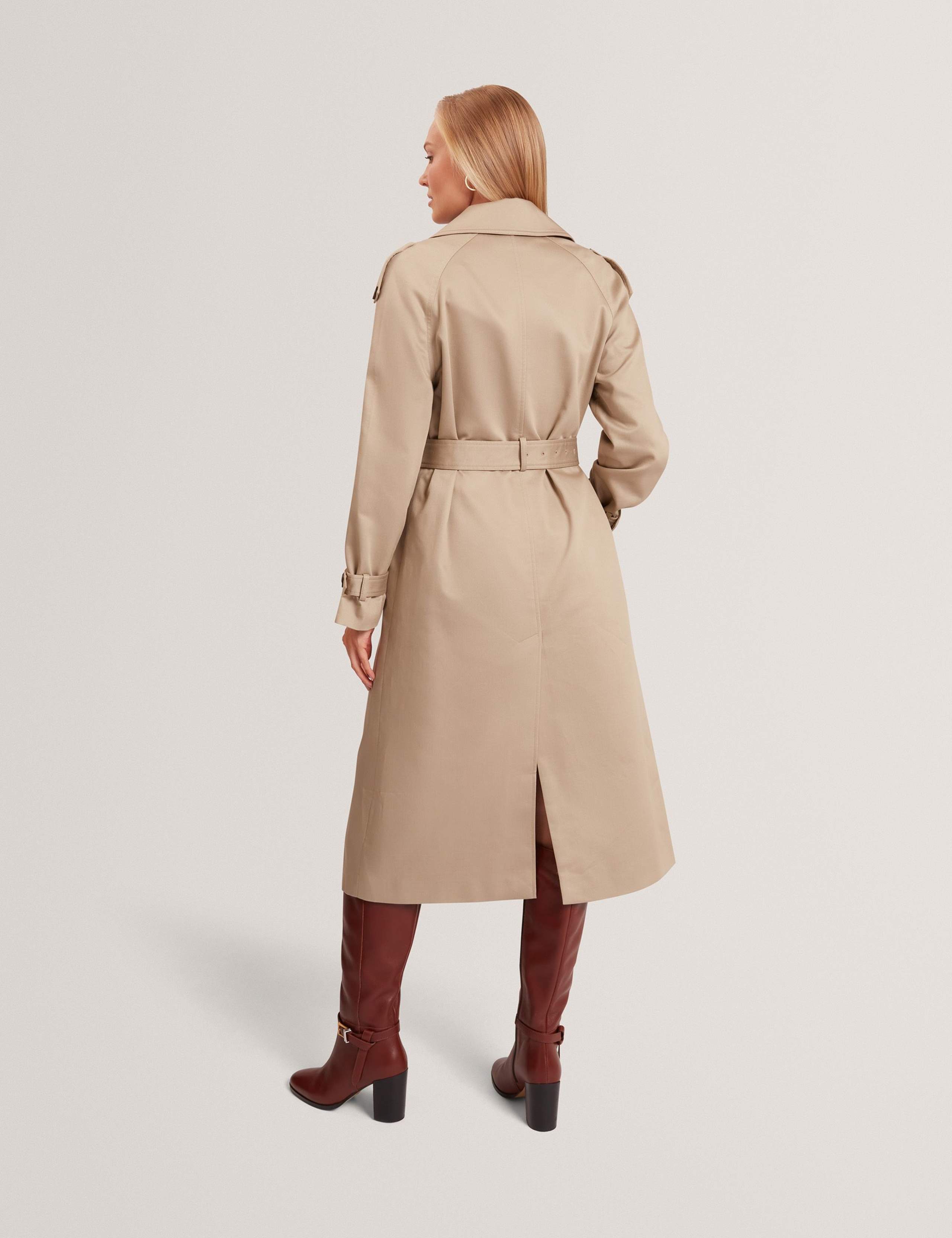 Cotton Rich Belted Trench Coat 6 of 6