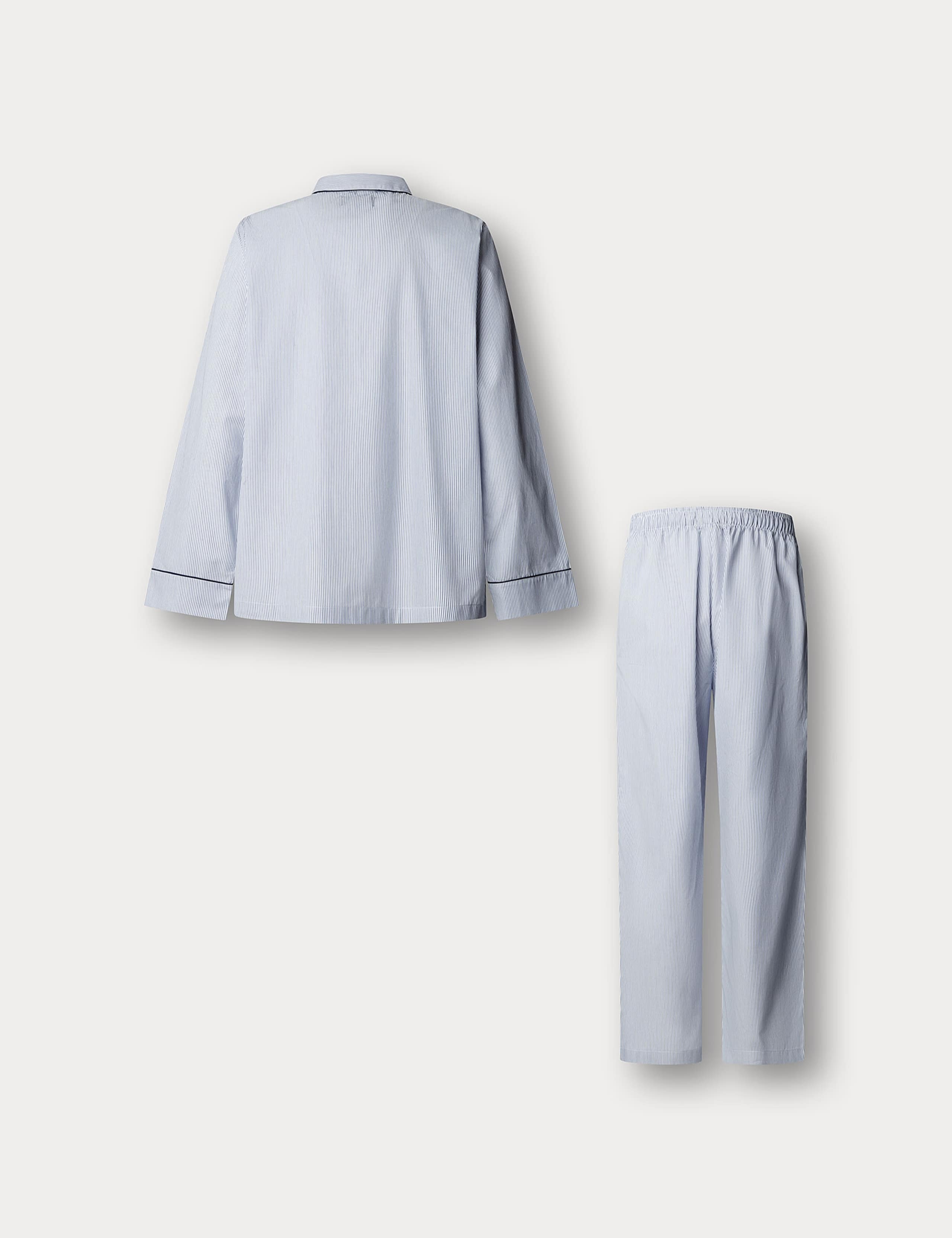 Pure Cotton Striped Pyjama Set 2 of 2