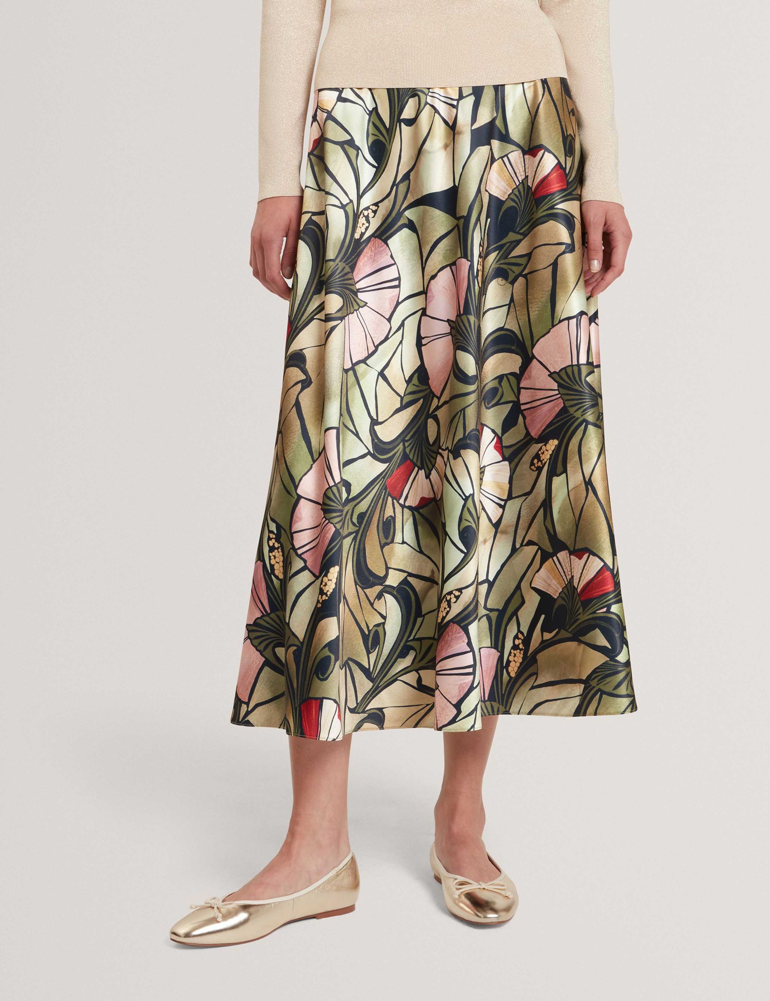 Printed Midi Skirt 6 of 7