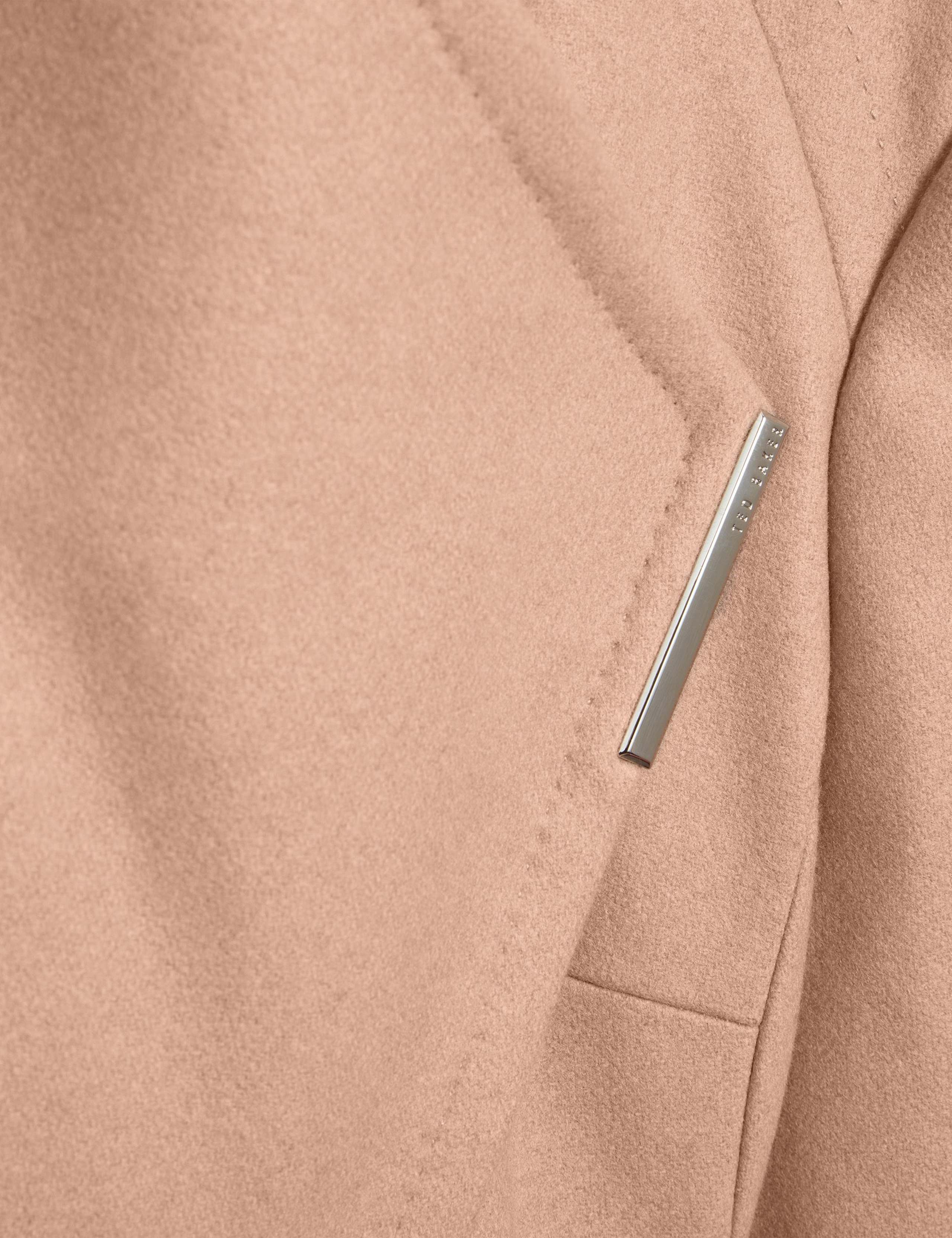 Wool Rich Belted Wrap Coat with Cashmere 7 of 7