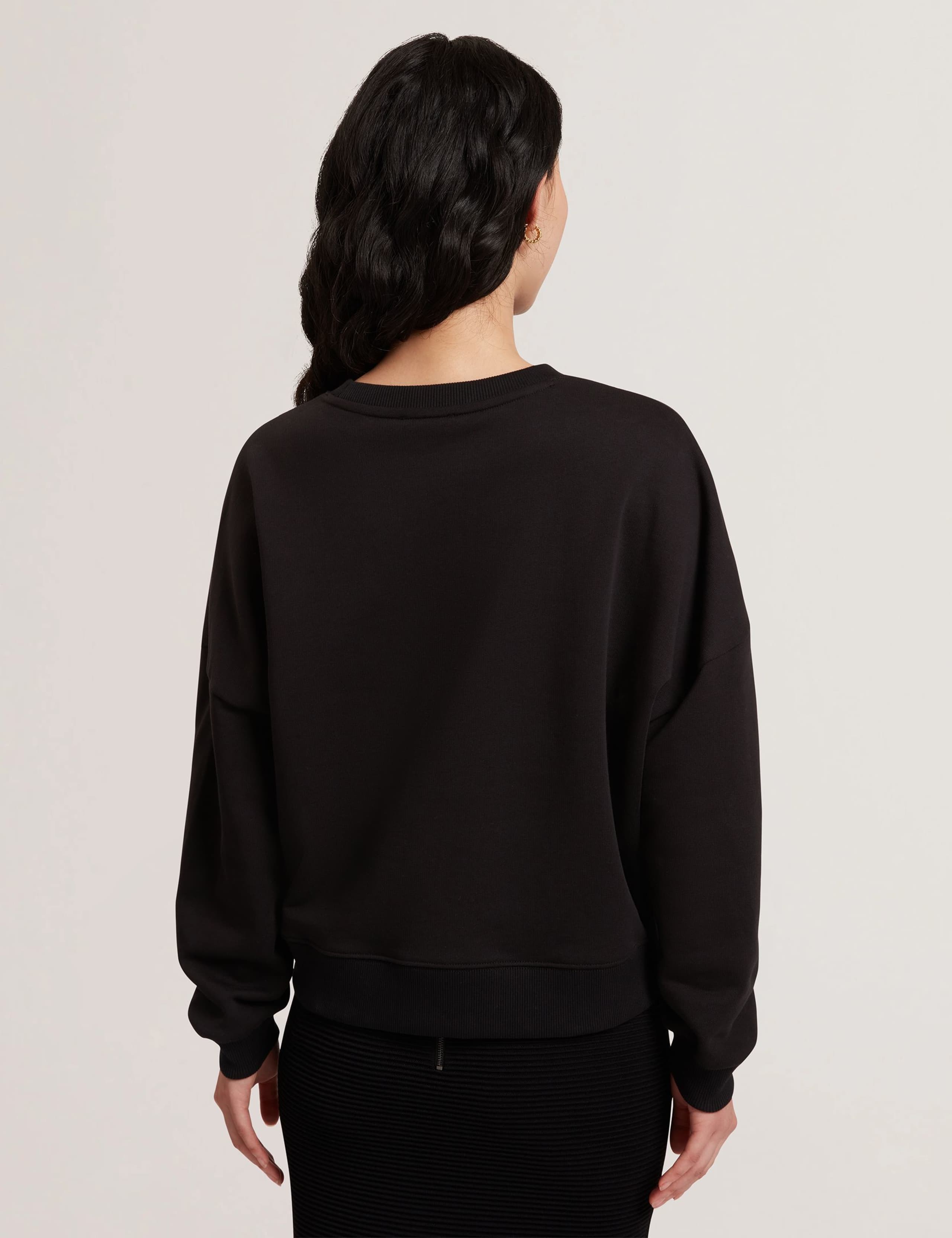 Pure Cotton Embroidered Sweatshirt 4 of 4