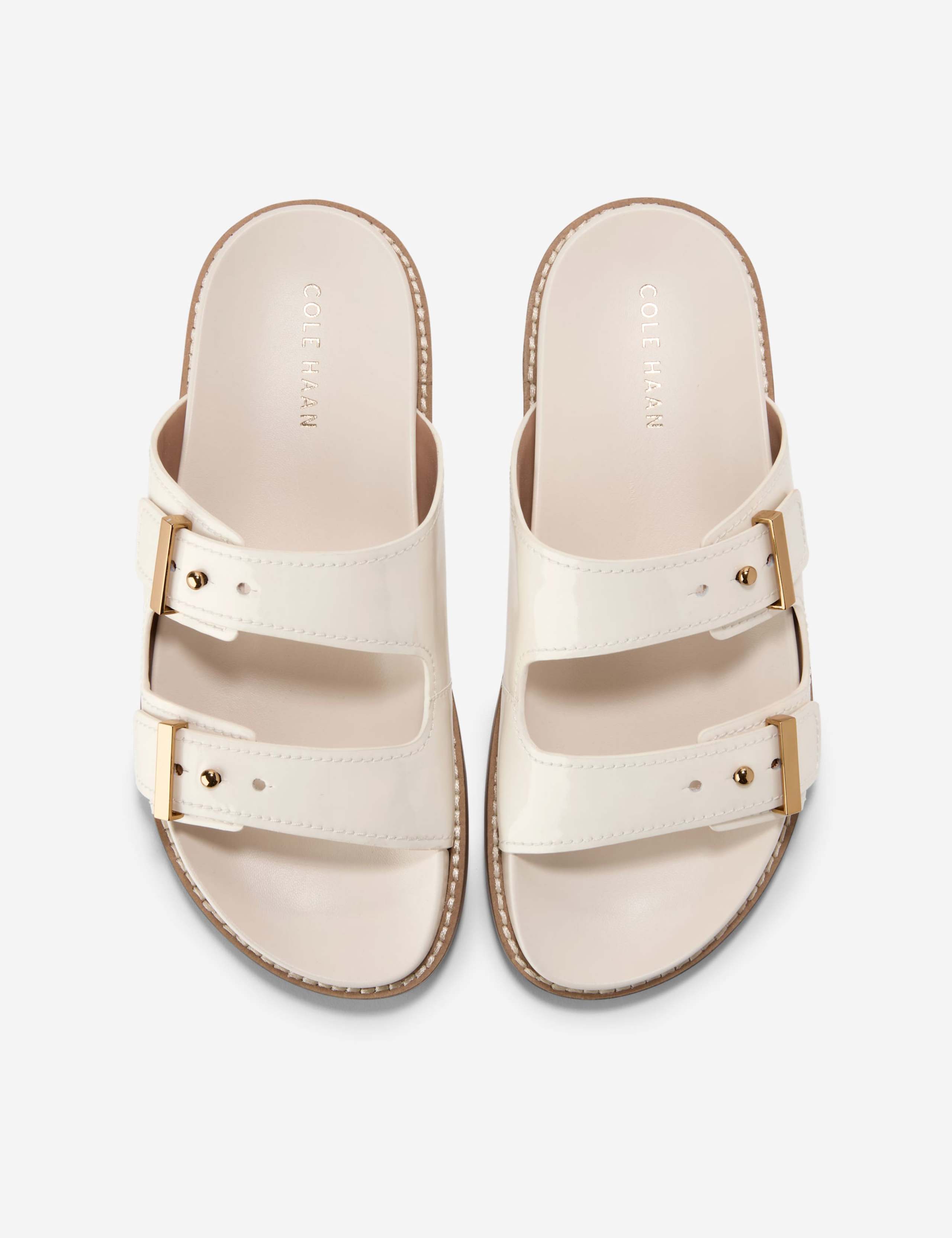 Marisol Patent Leather Double Strap Sandals 4 of 6