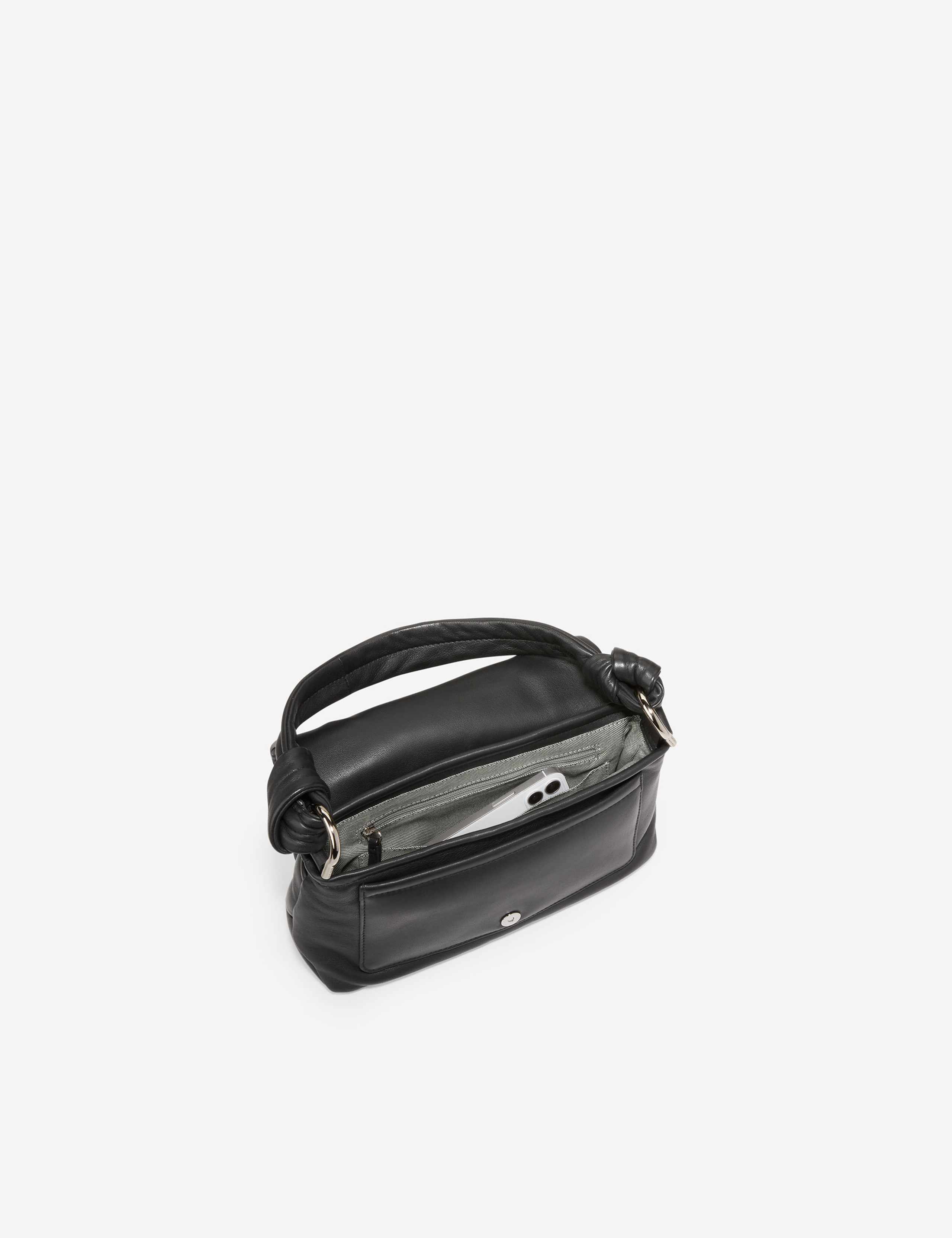 Leather Quilted Shoulder Bag 4 of 4