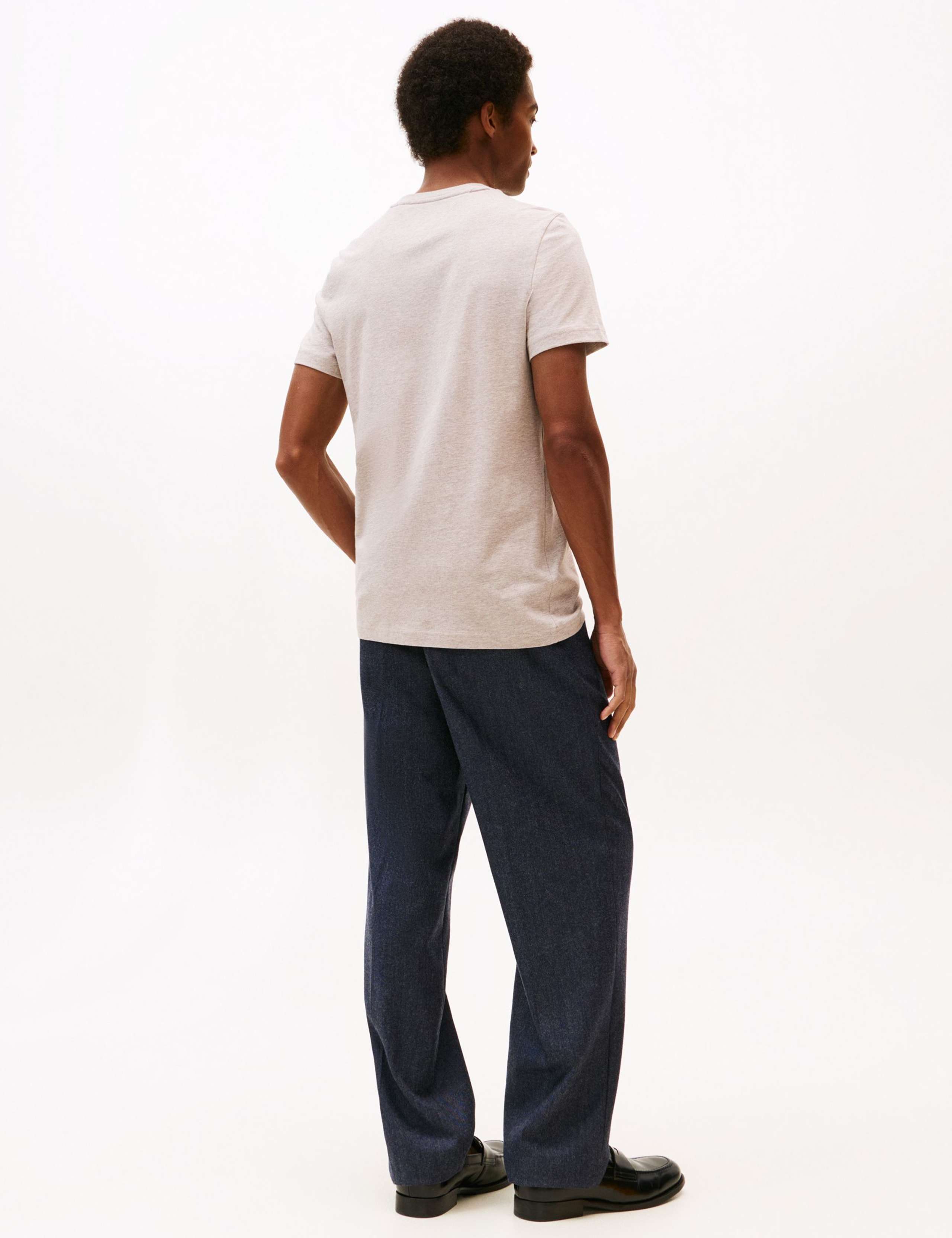 Pure Cotton Crew Neck T-Shirt 3 of 5