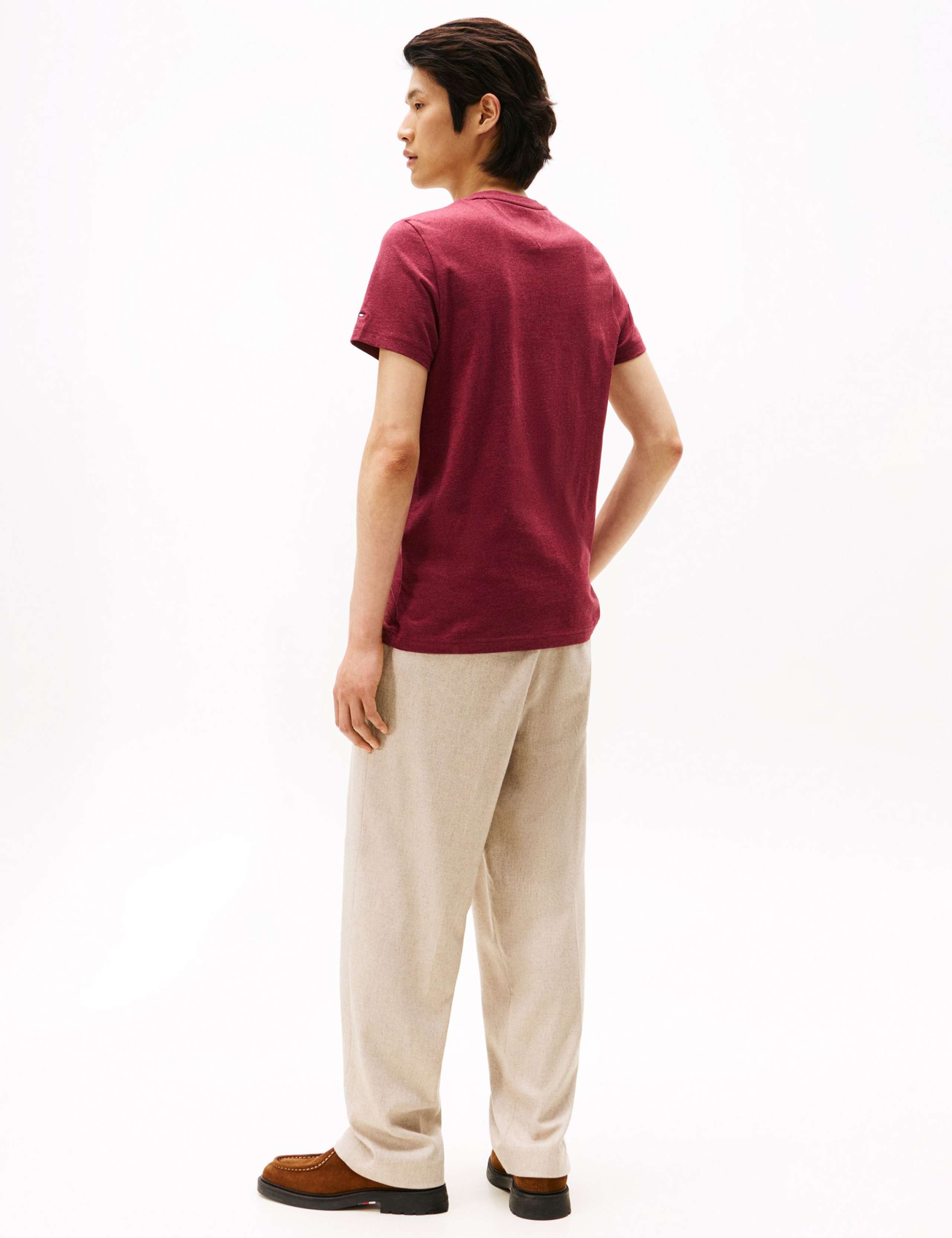 Pure Cotton Crew Neck T-Shirt 3 of 5